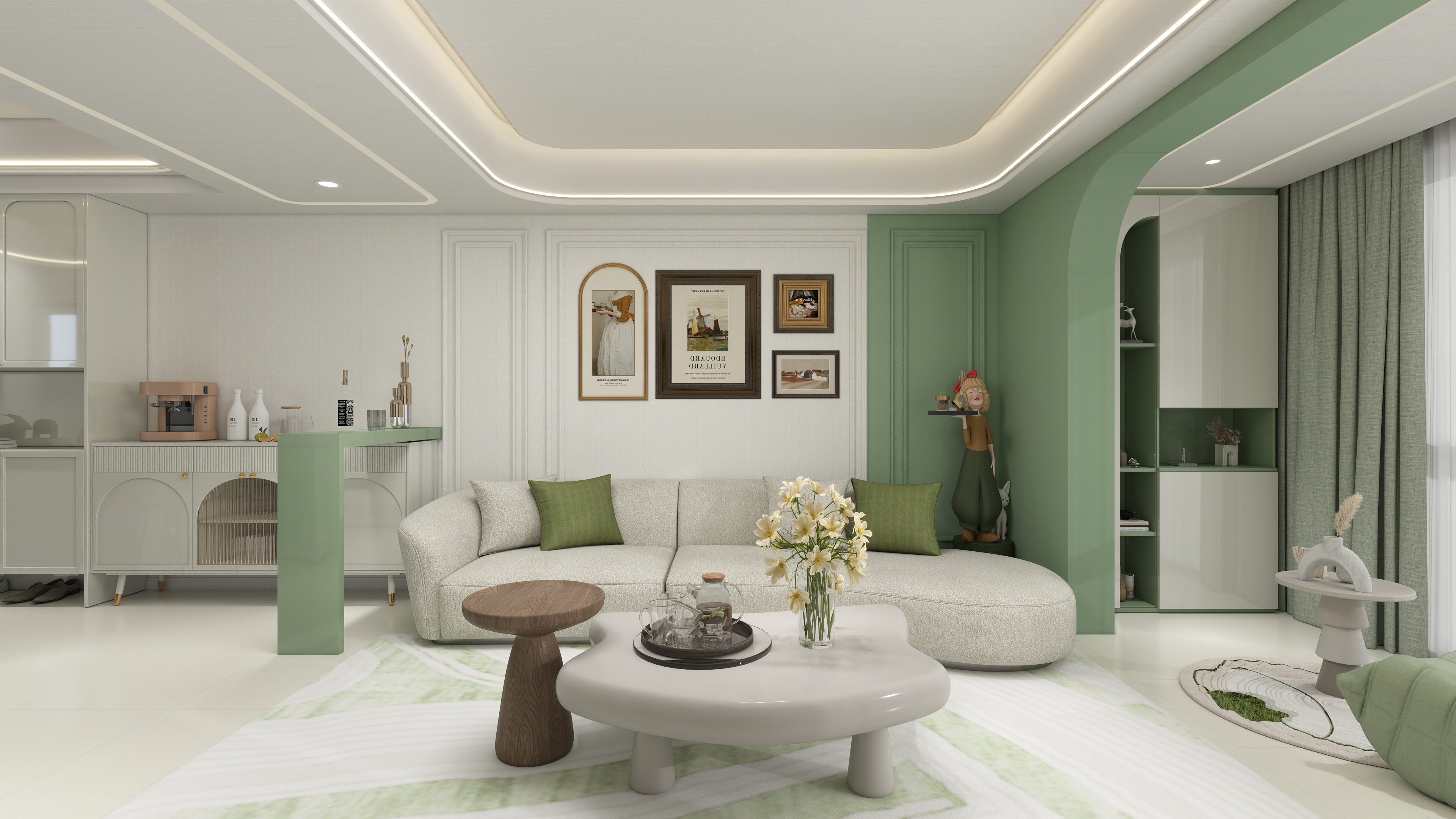 黄豆酱子O.o-法式奶油-装修设计方案