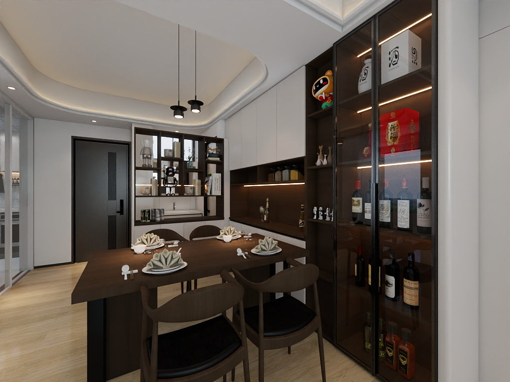 罗福居全案设计-1025广州越秀全屋定制改-装修设计方案