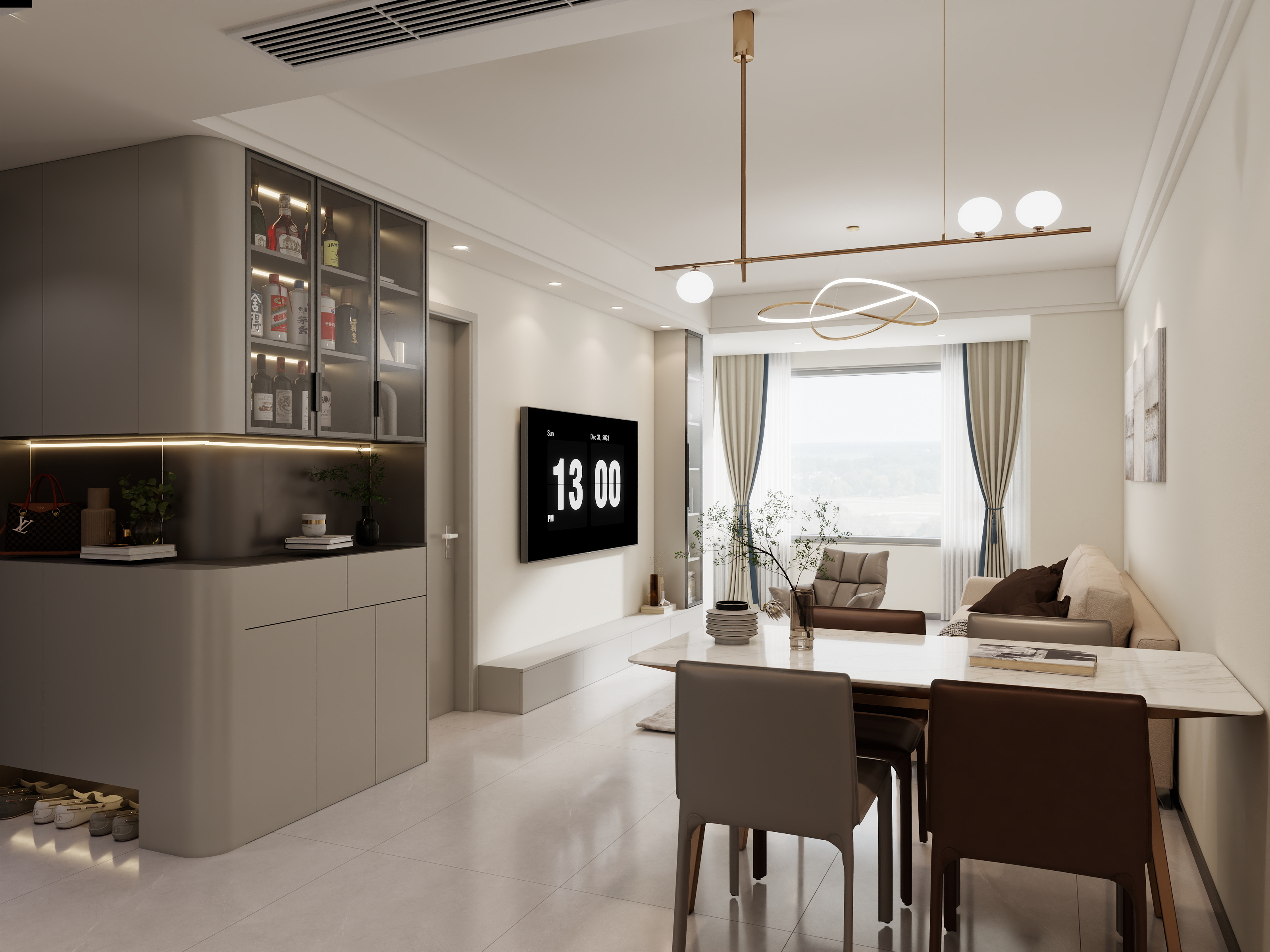 阿丹设计师-99㎡3室-装修设计方案