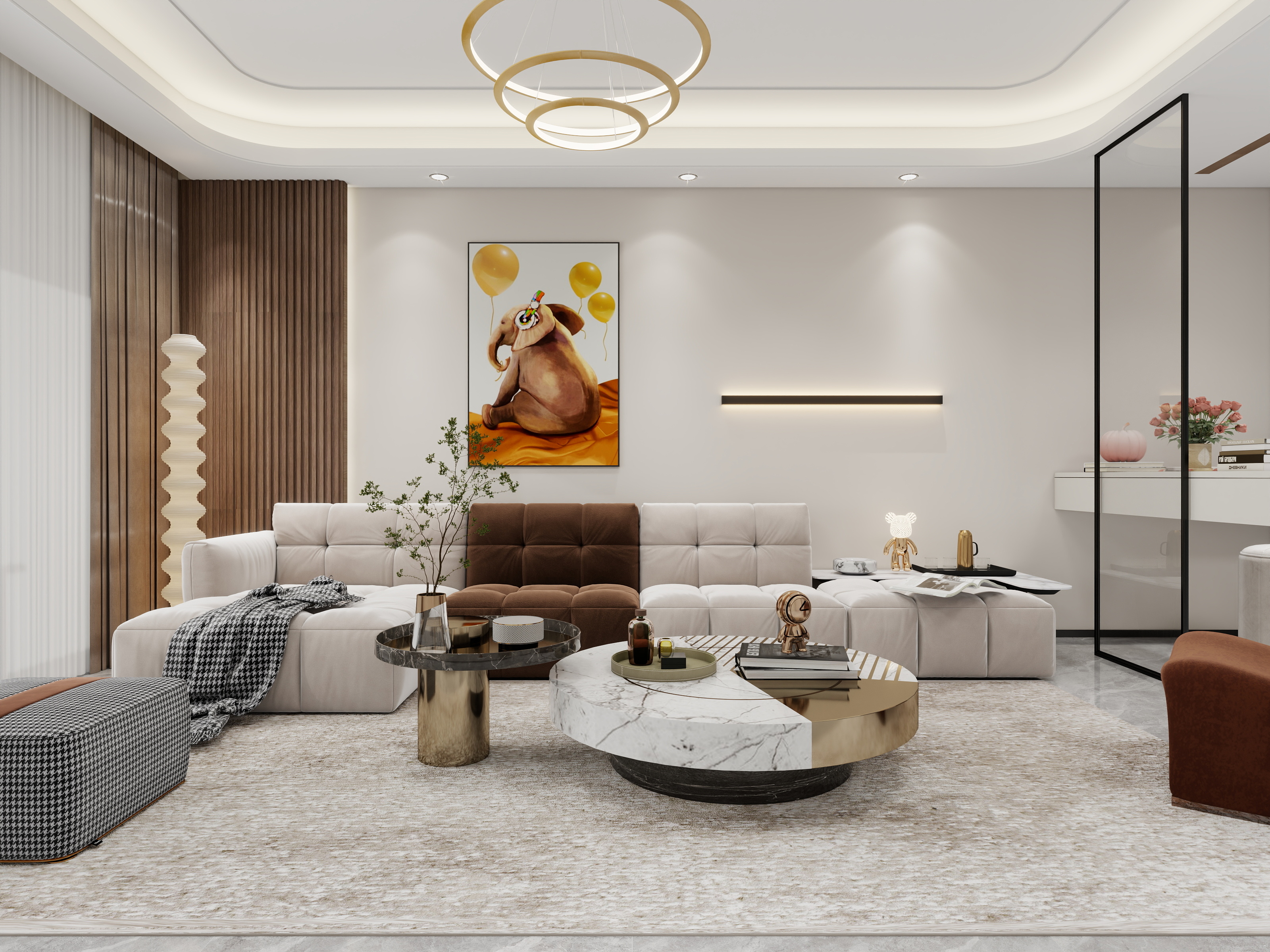 张旭-现代温馨二房-装修设计方案