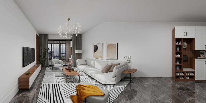 烽火苍狼-智能设计aoXh的修改建议-复制于灵感库-装修设计方案