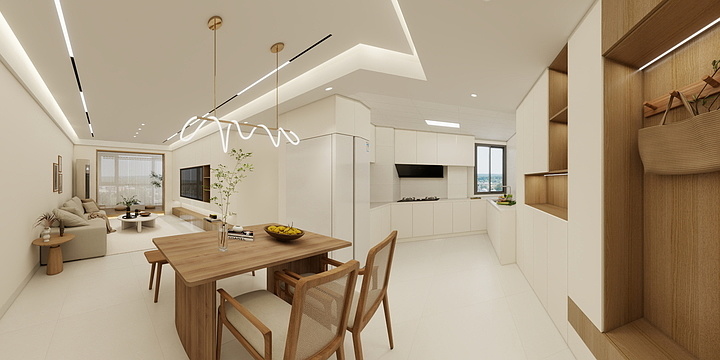 木华-极简原木风-装修设计方案