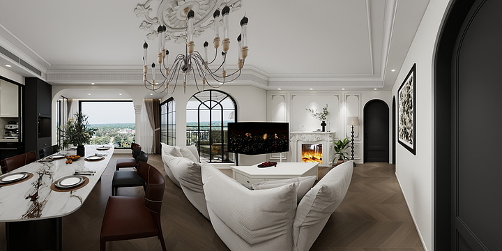 oIBUPROFENo-吴波装修工作室-旌湖上境北区1-18-4-装修设计方案