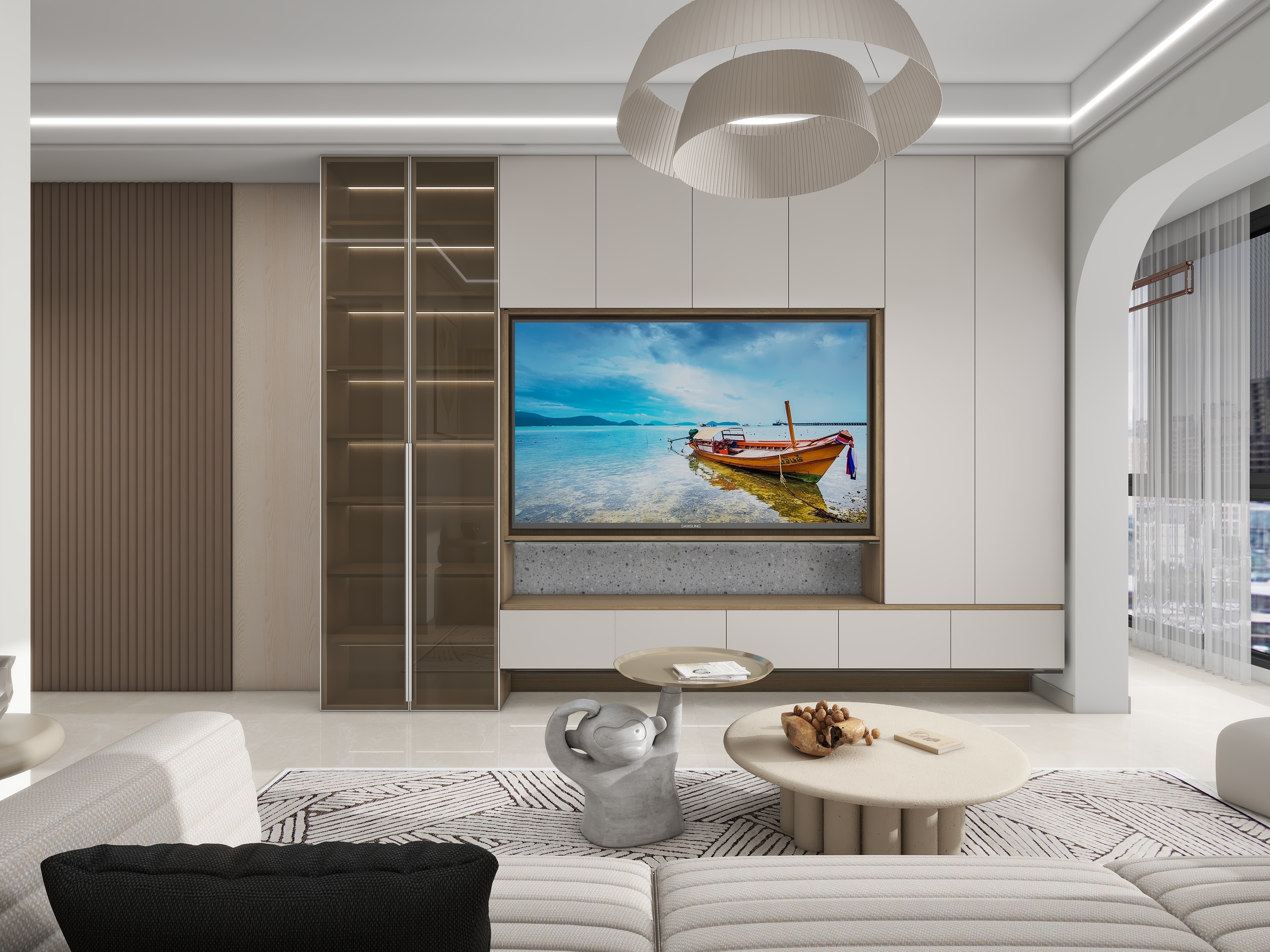 旧巷li-套二-现代奶油-装修设计方案