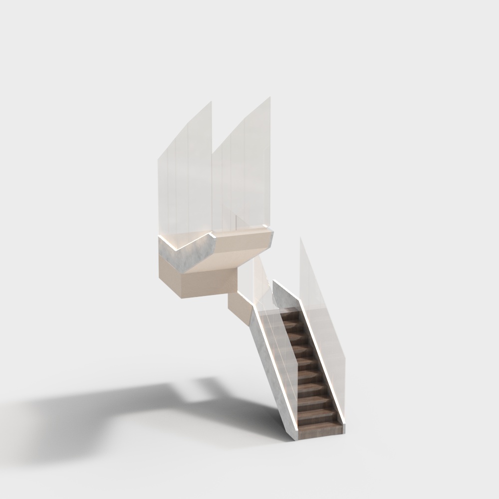 楼梯3D模型