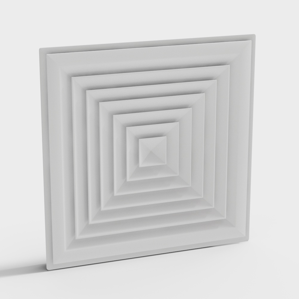 空调出风口3D模型