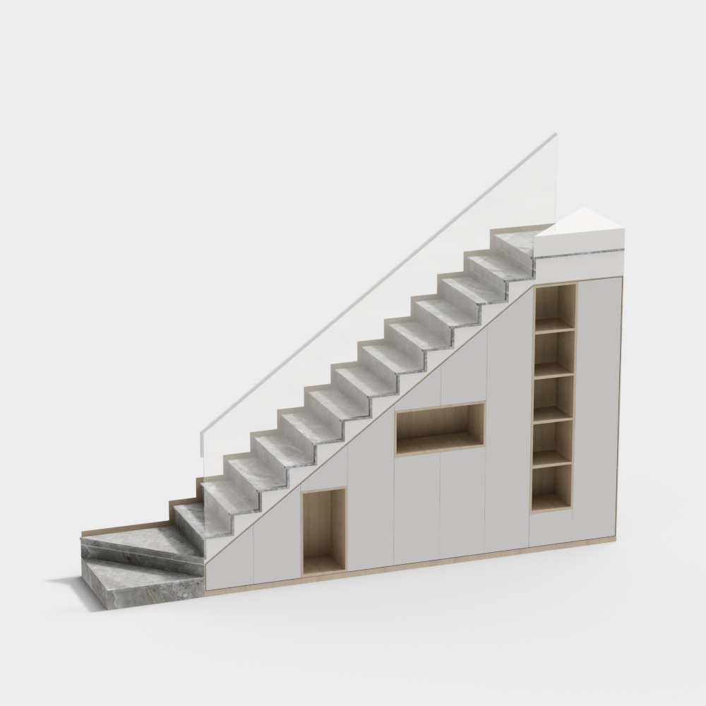 楼梯柜3D模型