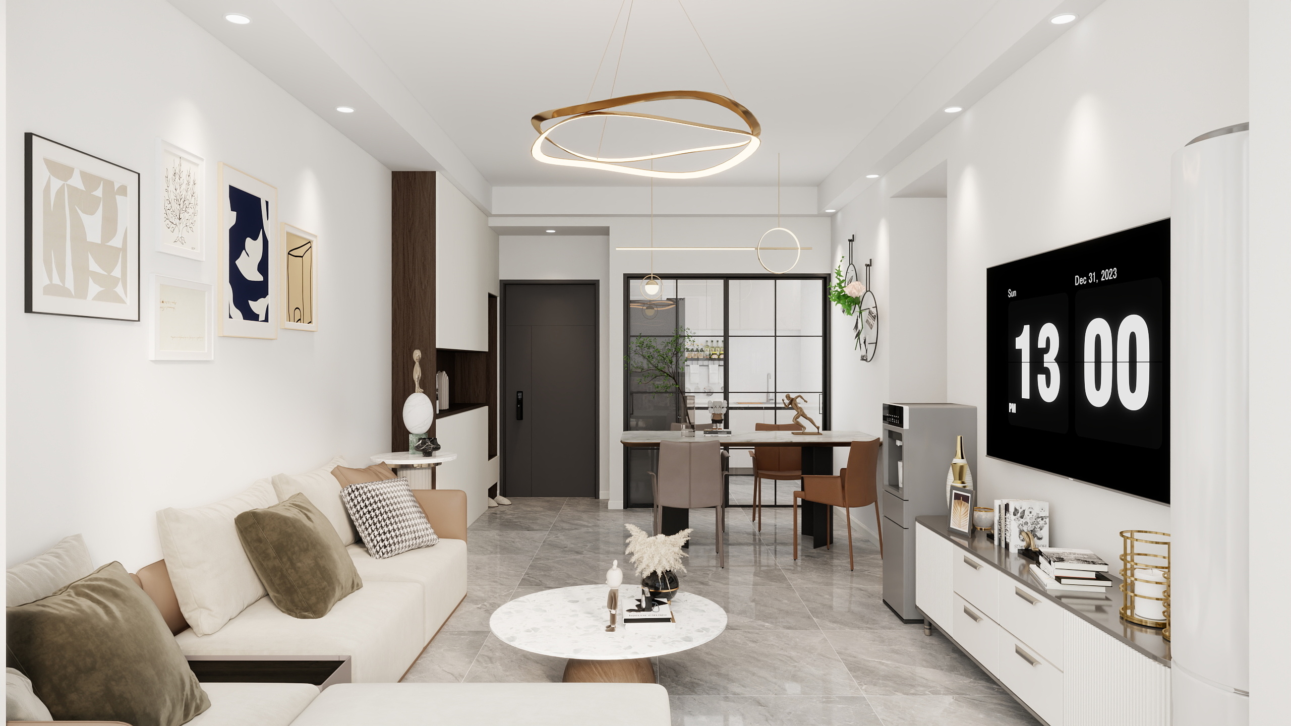 西西西决-78㎡2室-装修设计方案