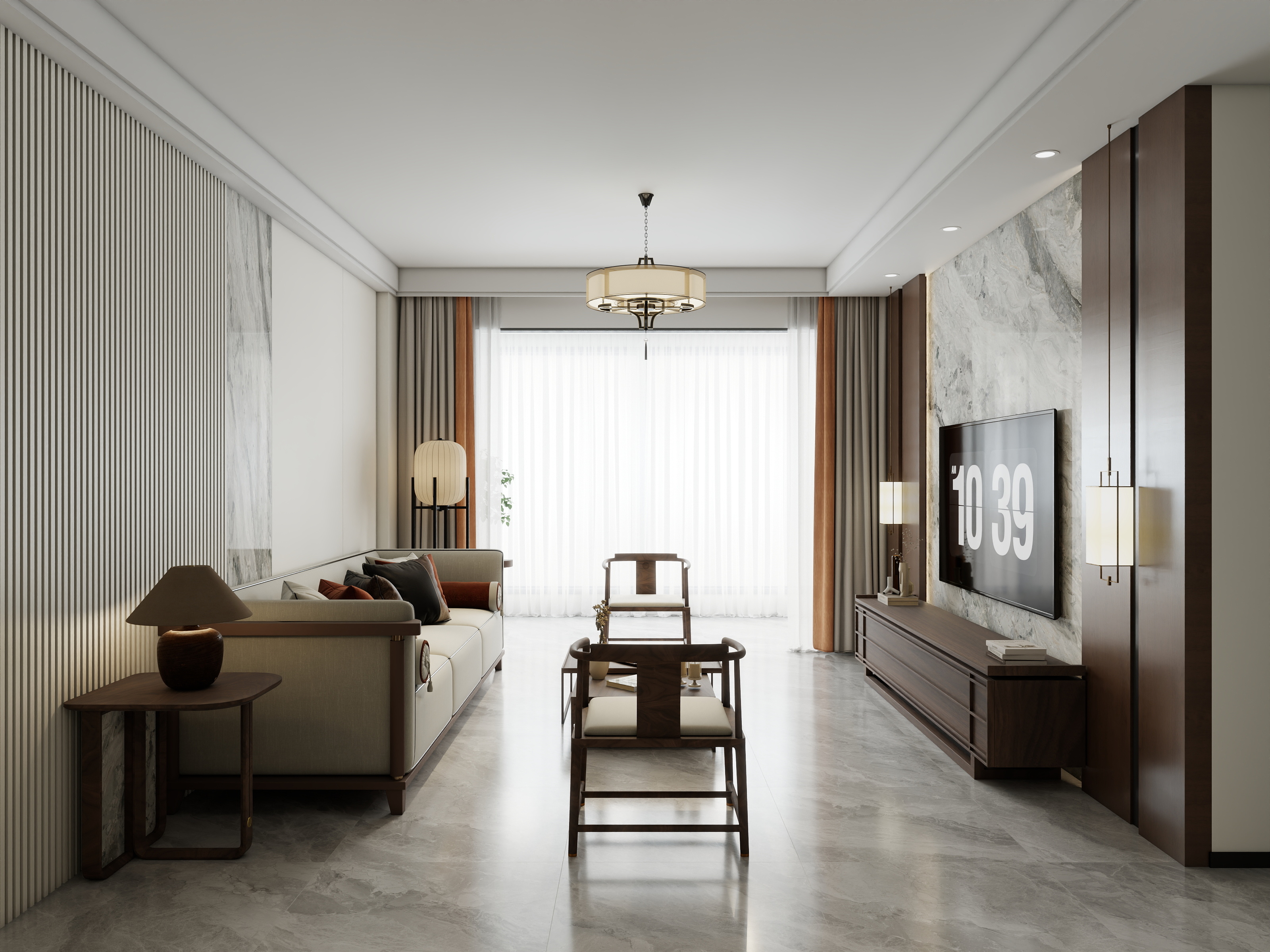 嘉之绘设计-新中式两室-装修设计方案