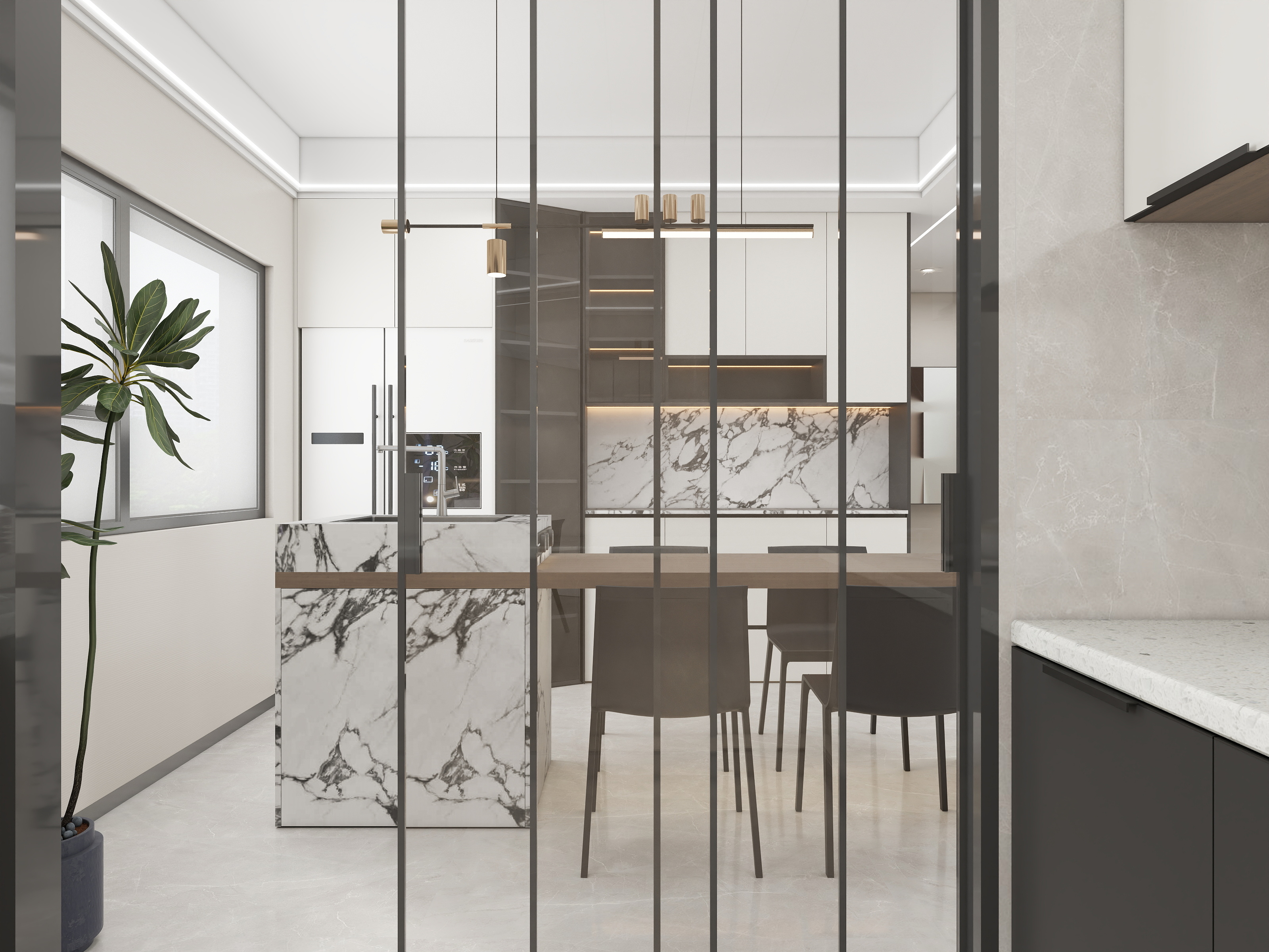 无界设计事务所-功臣三期148㎡设计方案-装修设计方案