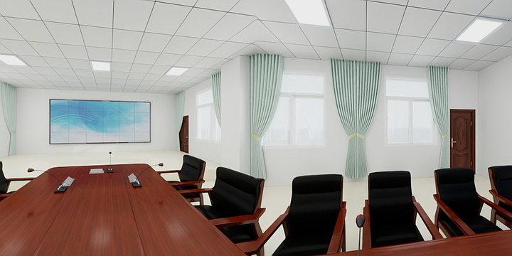 全案设计-李功伟-监利市应急指挥部-装修设计方案