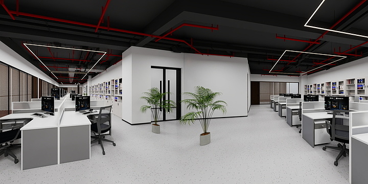 沈陈-办公区-装修设计方案