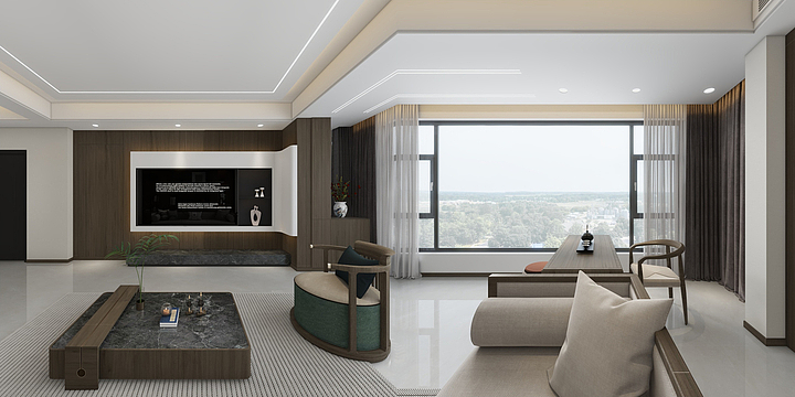 曼城装饰-德贤华府-装修设计方案