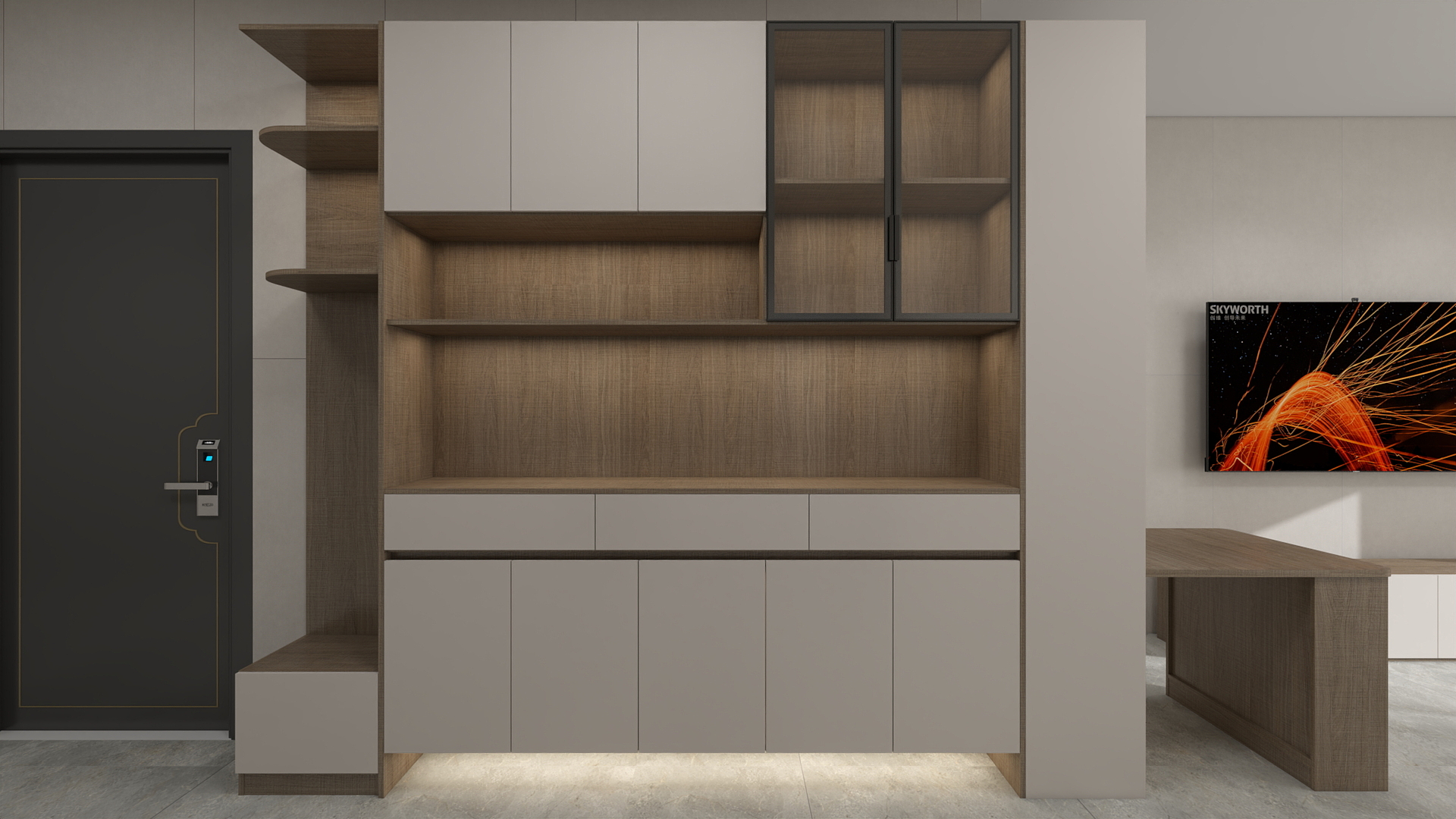 凤莲家私陈镇银-华浪电商园603房-装修设计方案