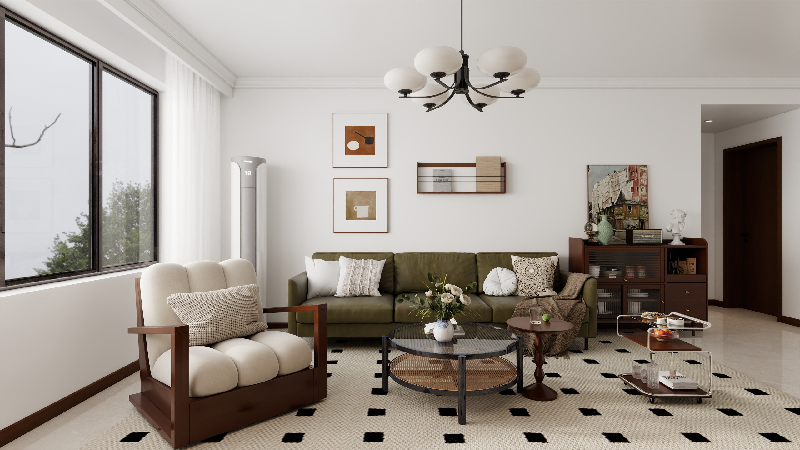 初遇啊-3室-装修设计方案