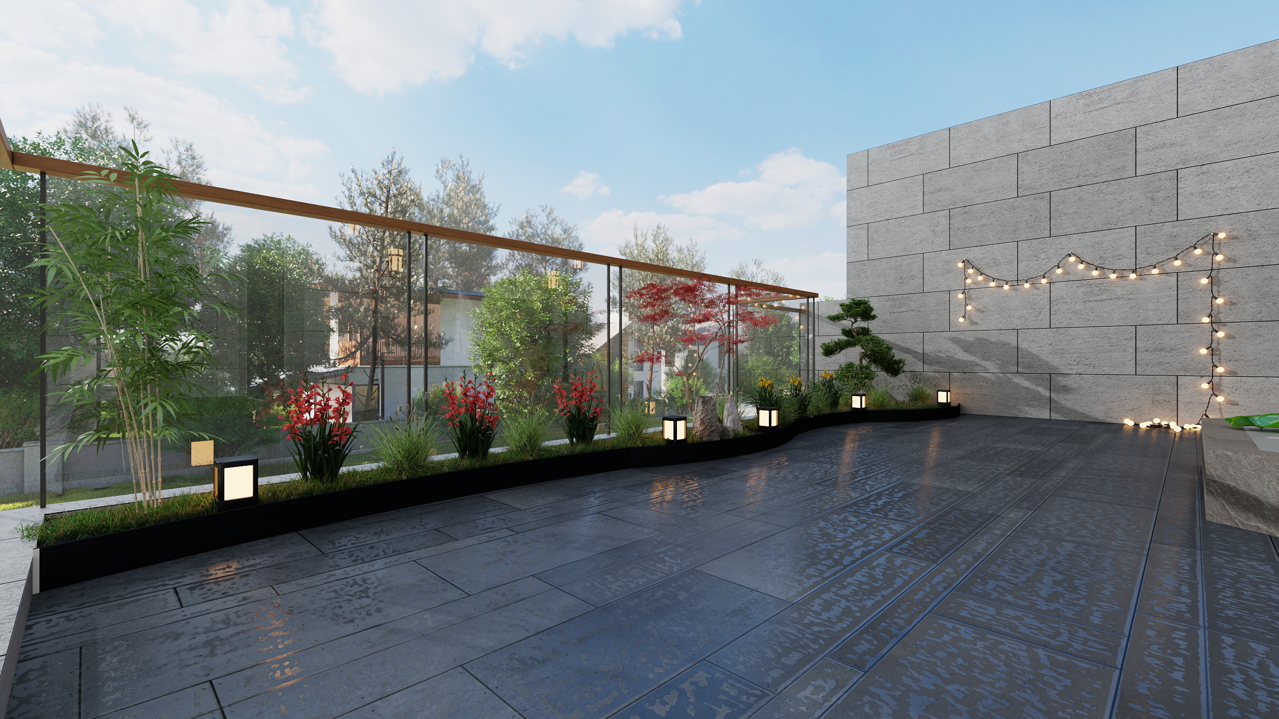 marcoJ-万山华府新中式179㎡3室装修效果图