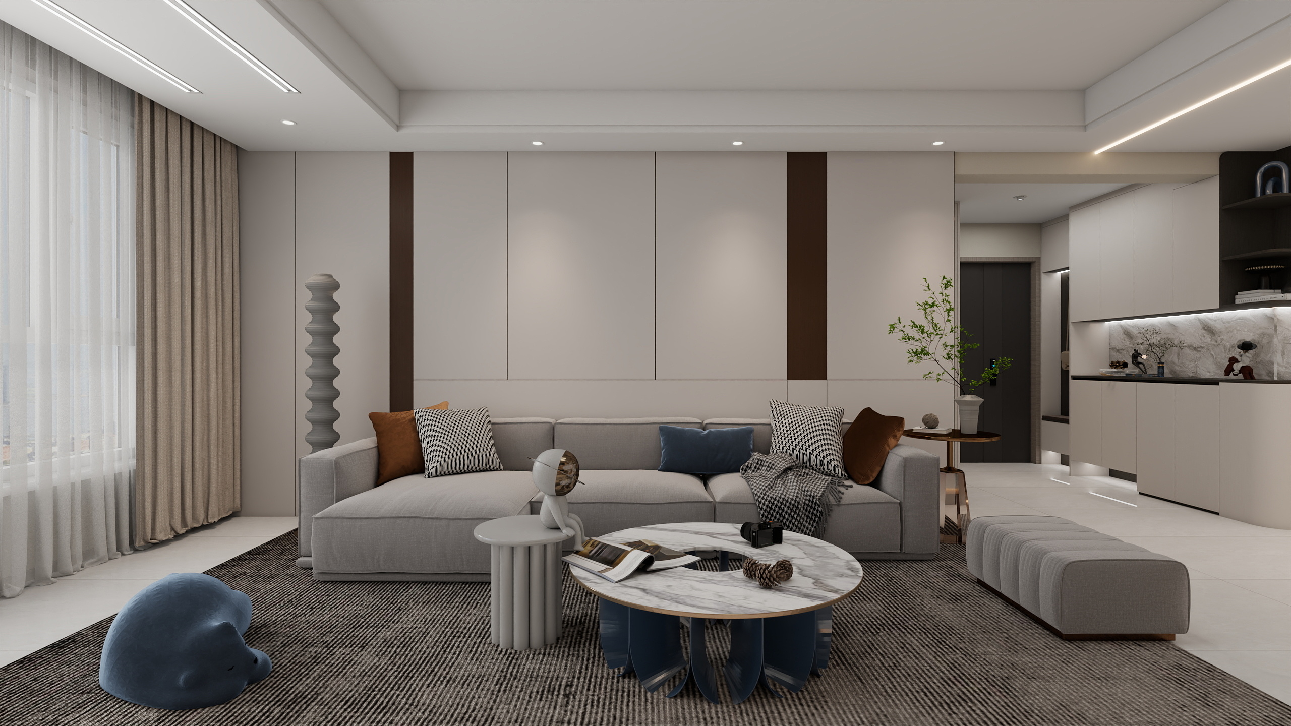 彼岸19993666966-景隆瑞园6-1-501东 - 现代-装修设计方案