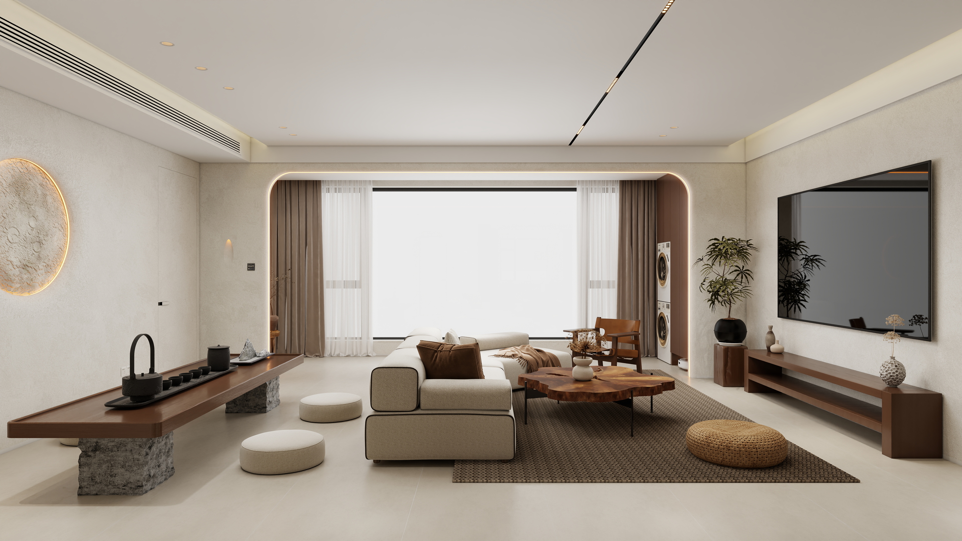 柏壹设计工作室-壹品兰亭5-3-201|诧寂风02-装修设计方案