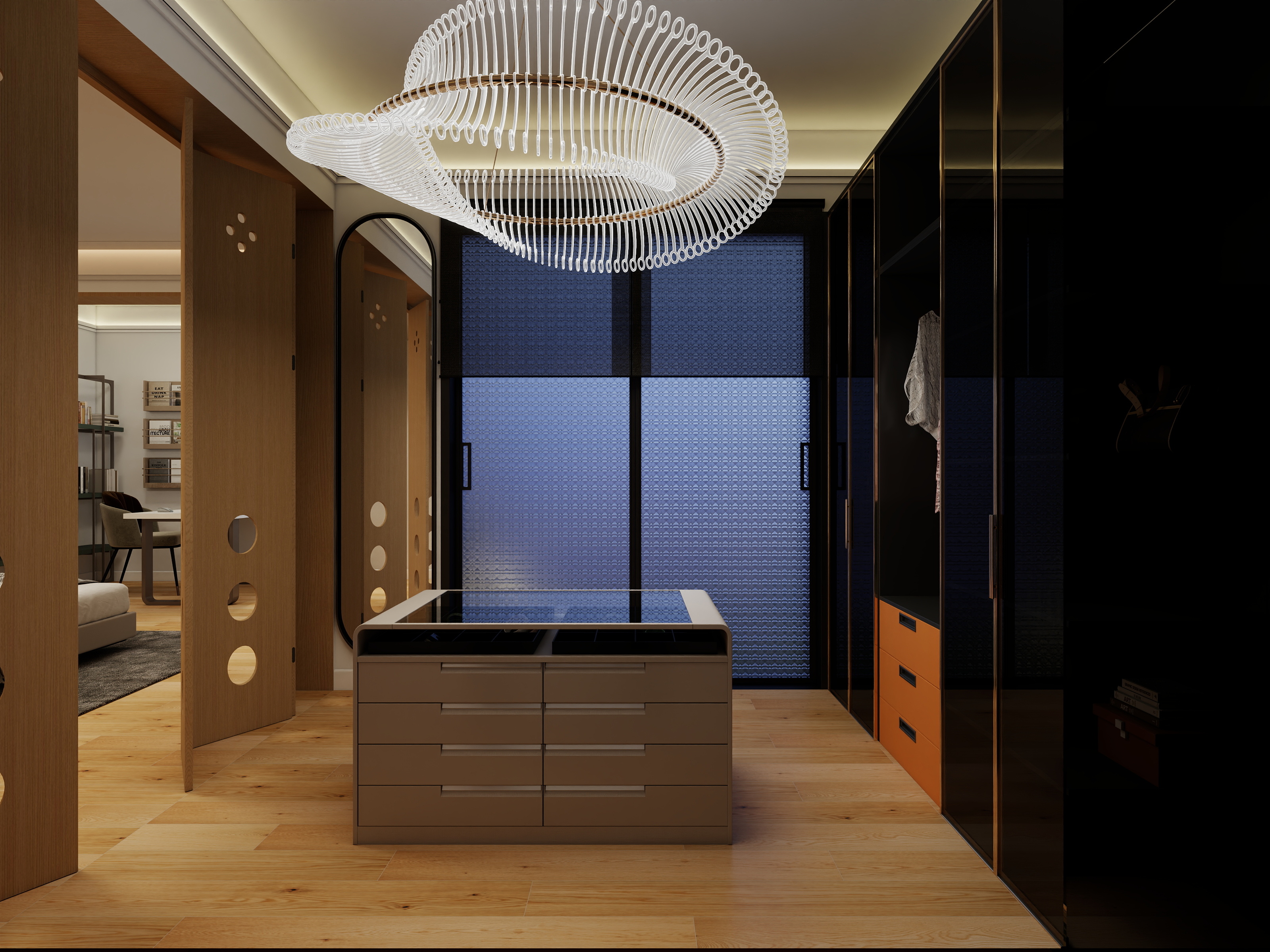 marcoJ-万山华府新中式179㎡3室装修效果图