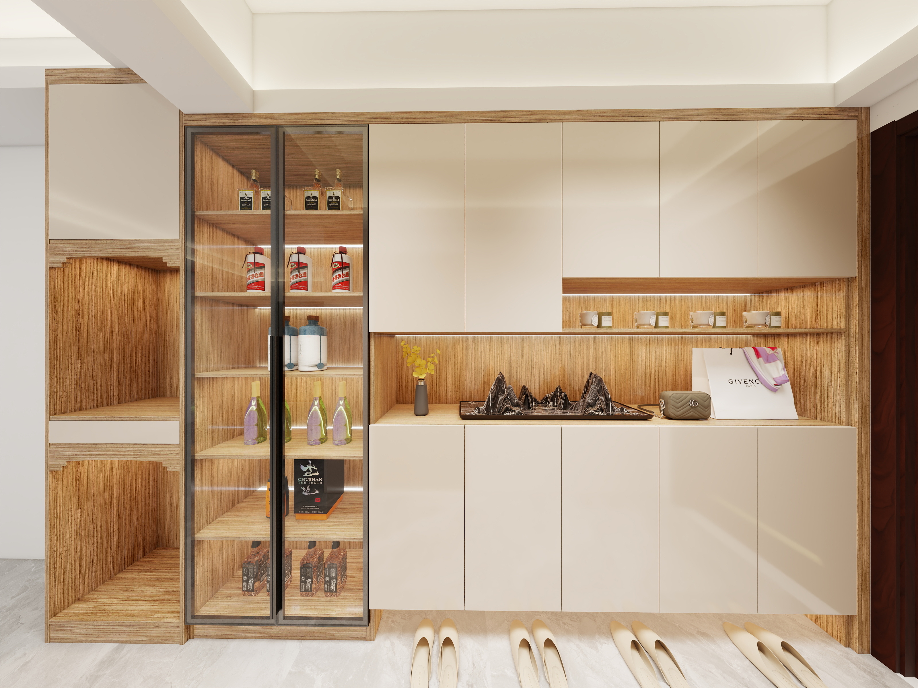 健明-美林假日164㎡6室装修效果图