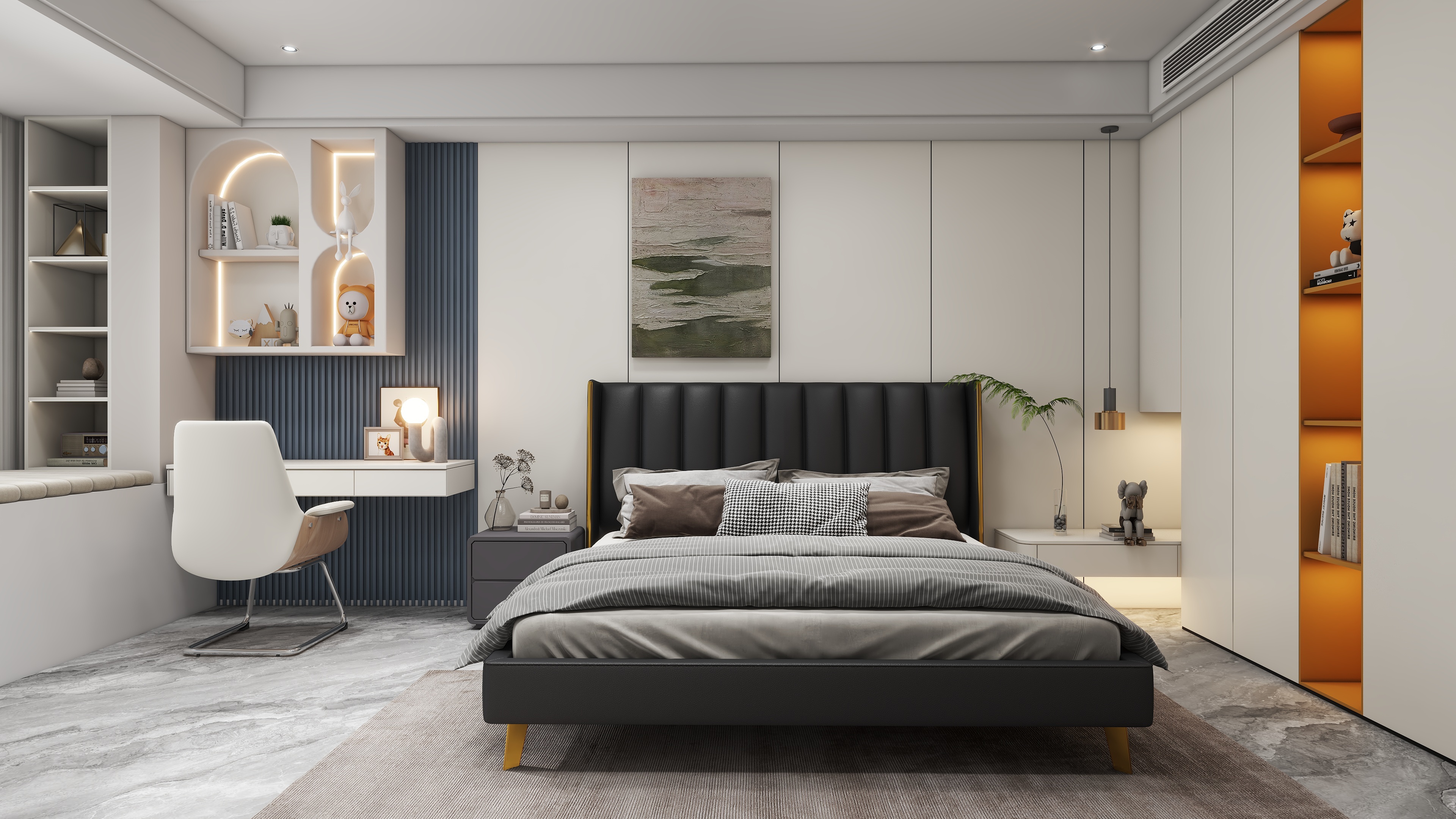 江苏徐州--李华英-万科隐秀01户-装修设计方案