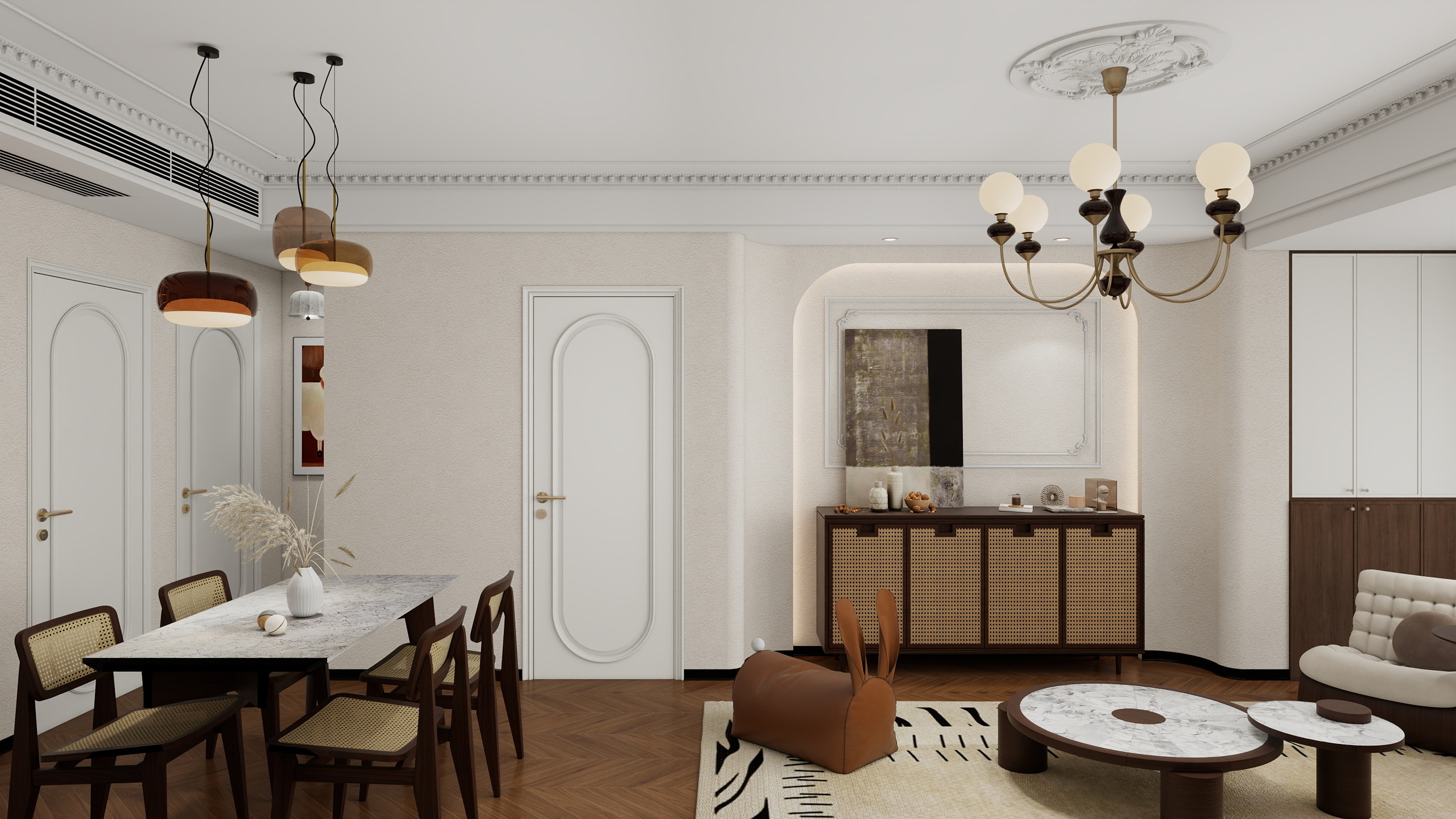 云州全案设计-桂语元山5-1-101xgt -装修设计方案