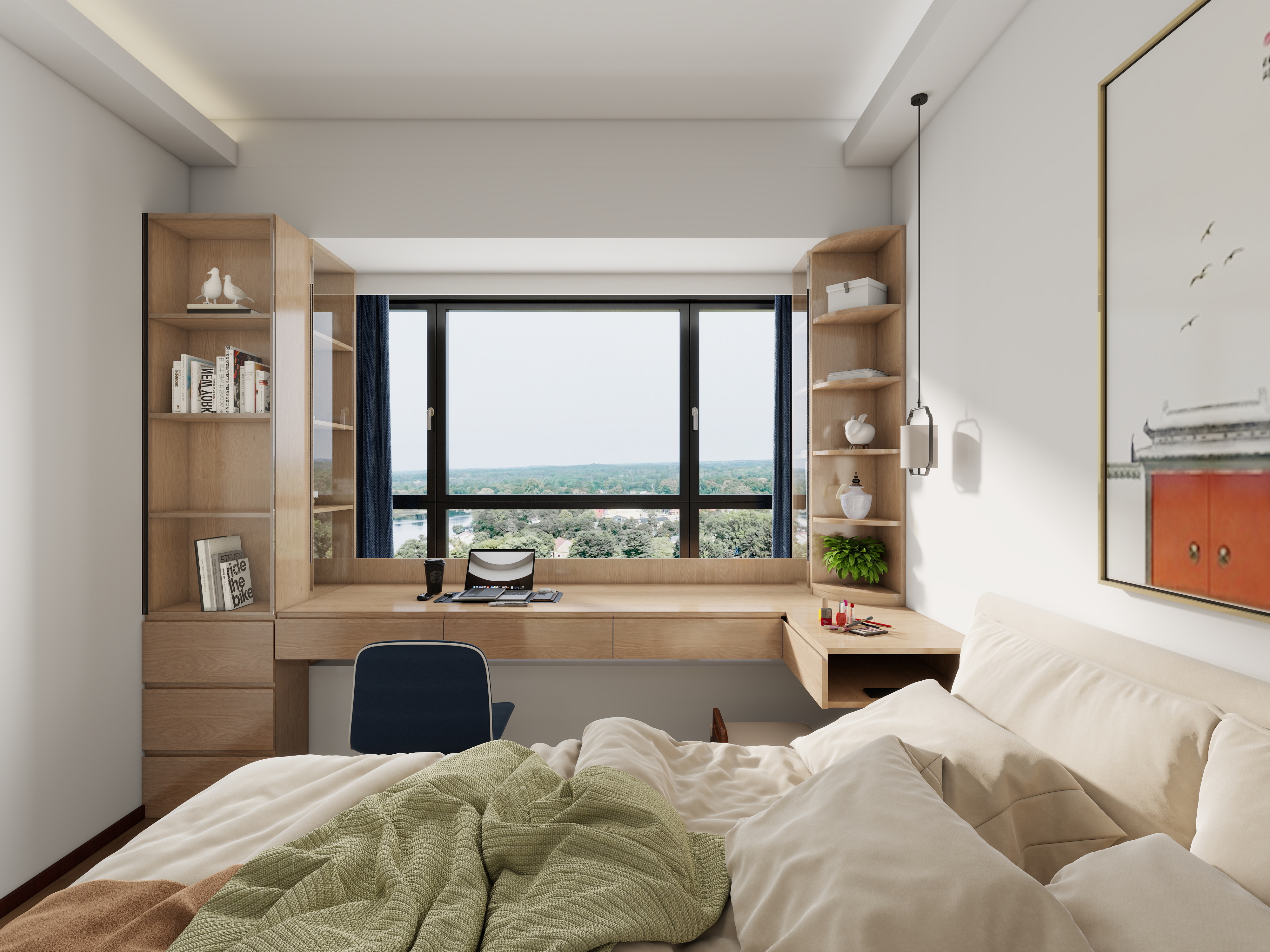 度晓佳-三世同堂 书香世家  人间烟火--三室两厅-装修设计方案