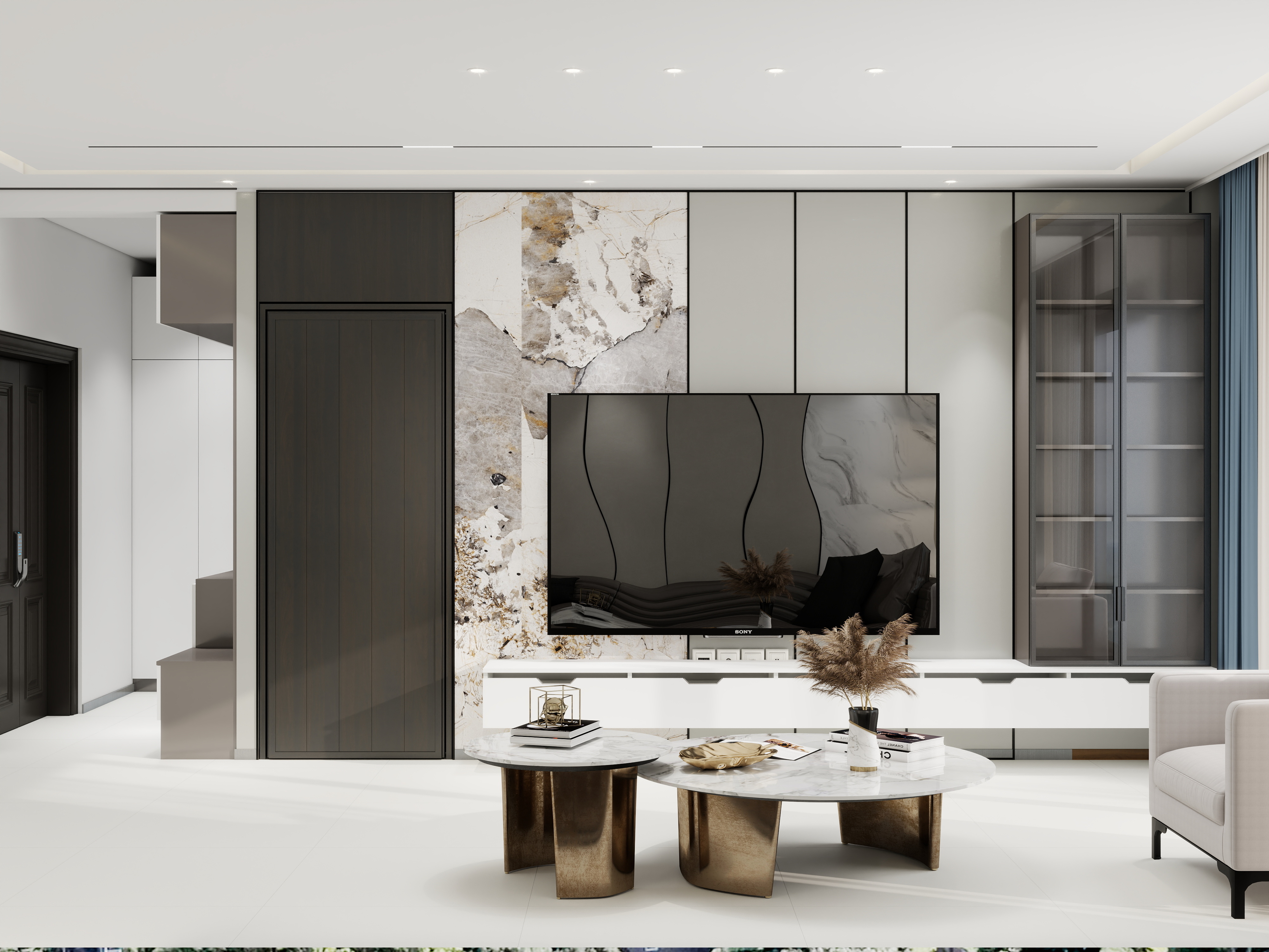 阳光紫罗兰-98㎡2室-装修设计方案