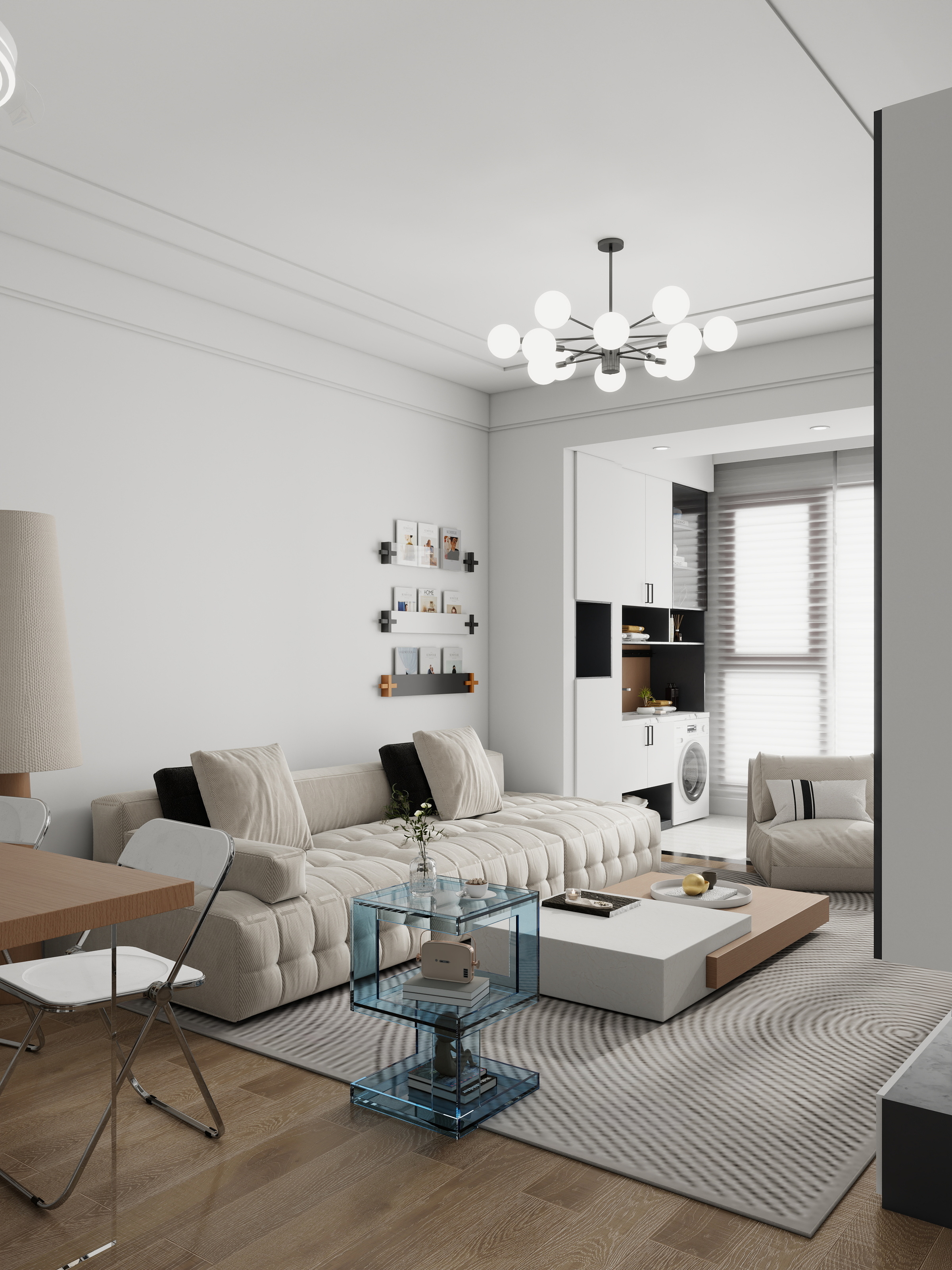 李洋-客餐厅-装修设计方案