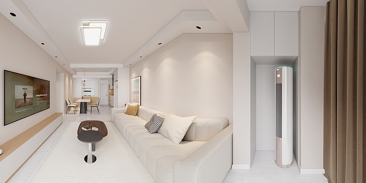 Wu为设计-阳光城翡丽湾2栋1单元1403-装修设计方案