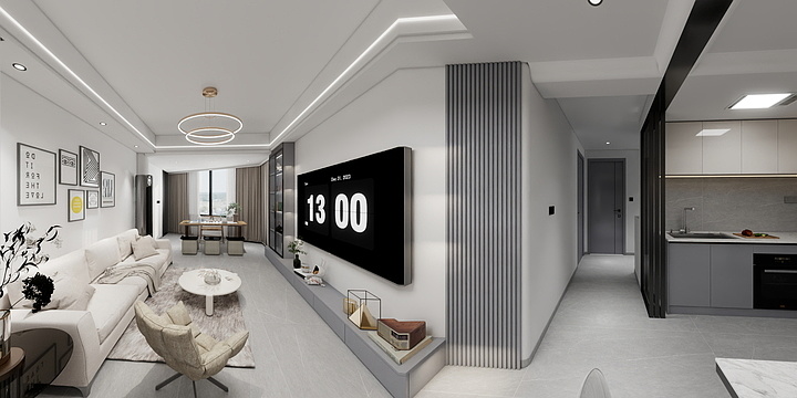 有一家工作室-丹建首府-装修设计方案