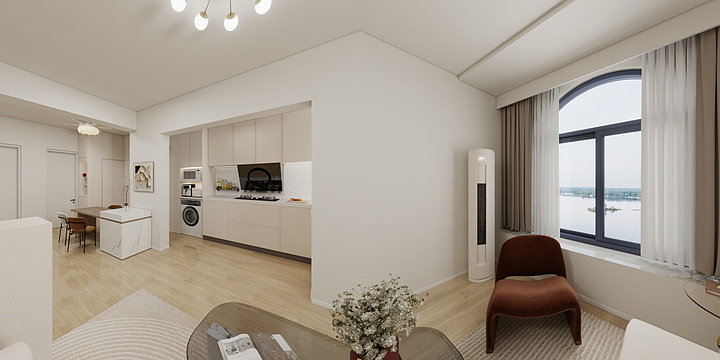 Jinpeak-祈福新邨A区18街17栋2F   -装修设计方案