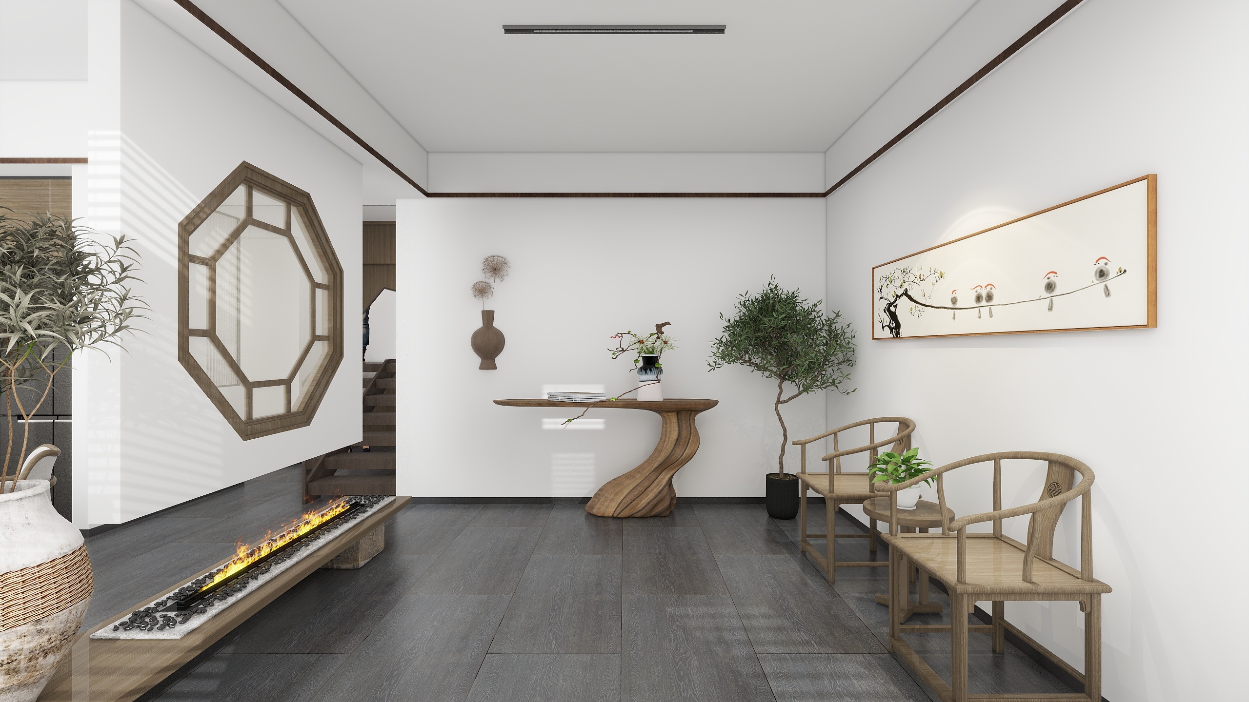 神马云在线-F3自建房-中古风装修效果图