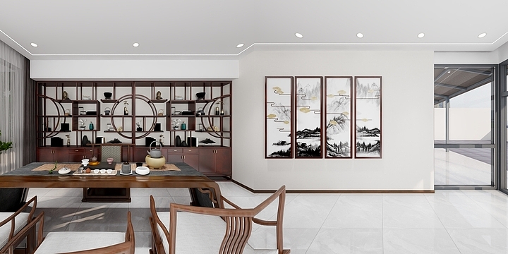 金尚装饰设计工作室-阳光房-装修设计方案