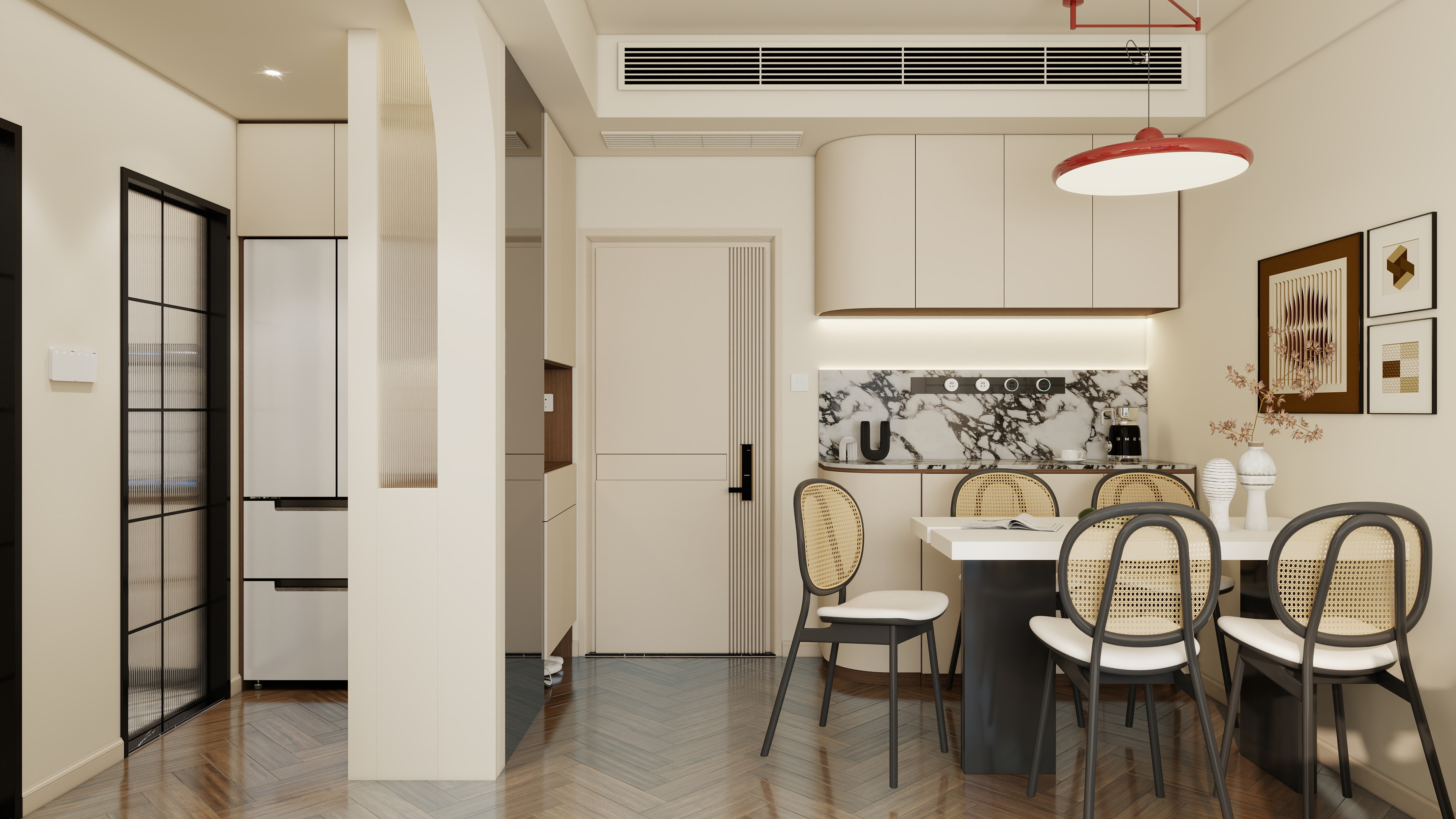 全案设计师刘牧-42㎡1室-装修设计方案