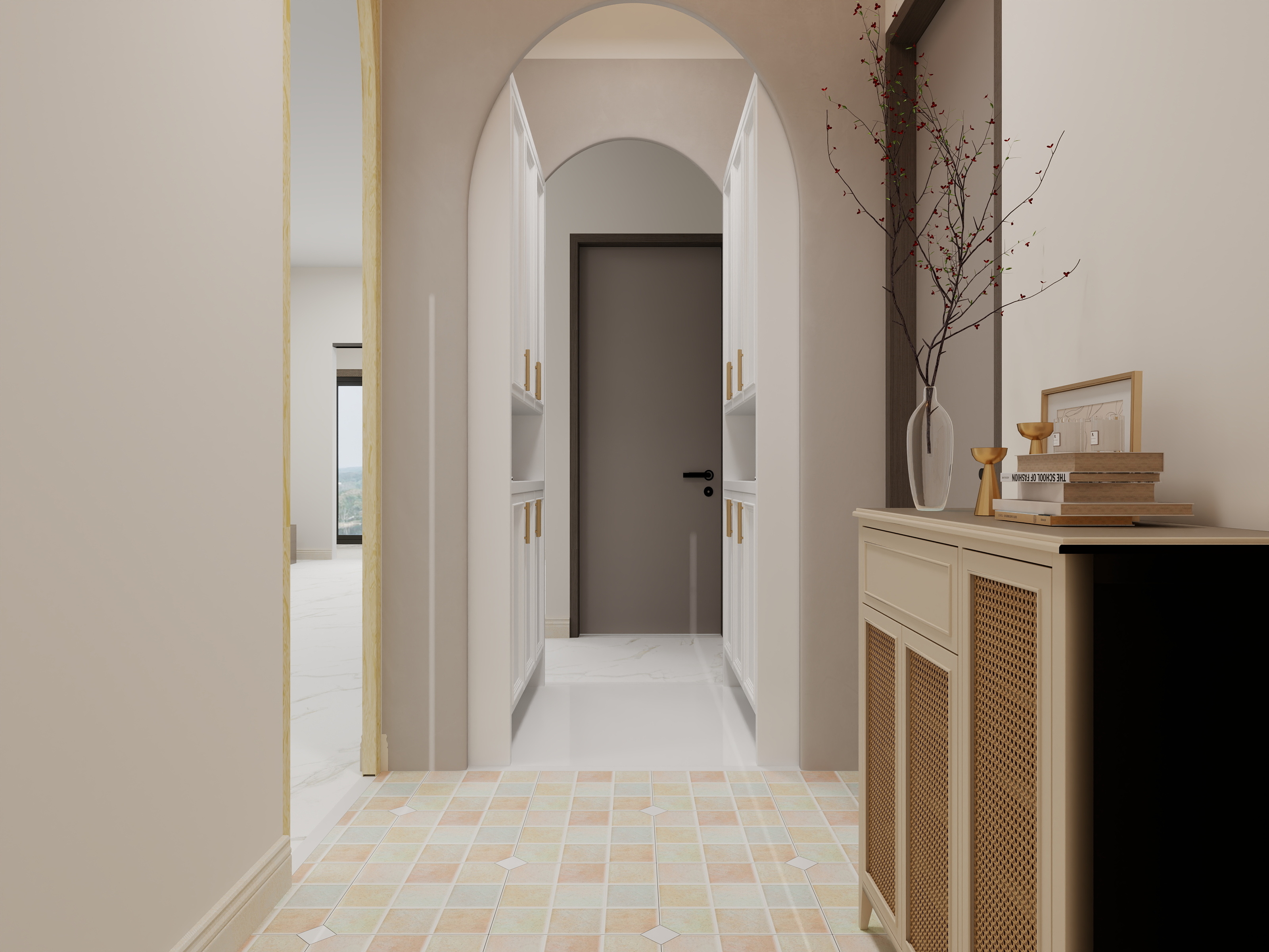 设计师至简-腾飞鹿鸣湖畔100㎡3室-装修设计方案