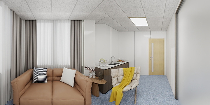 易居空间设计middot-安陆鸿康诊所-装修设计方案