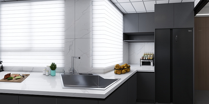 简笔戏子-新语华庭1-2-1001(147)-布局-装修设计方案