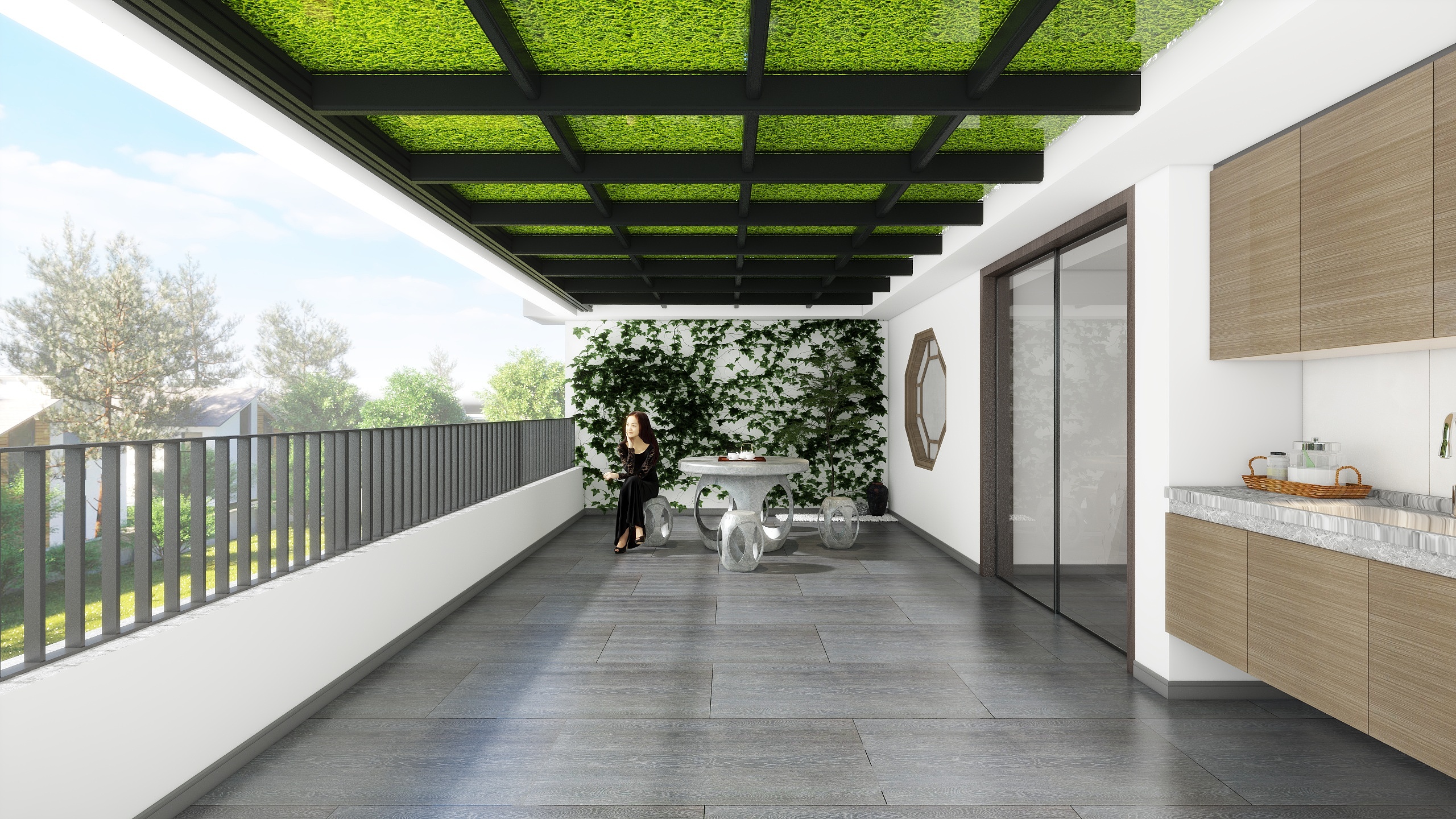 神马云在线-F3自建房-中古风装修效果图