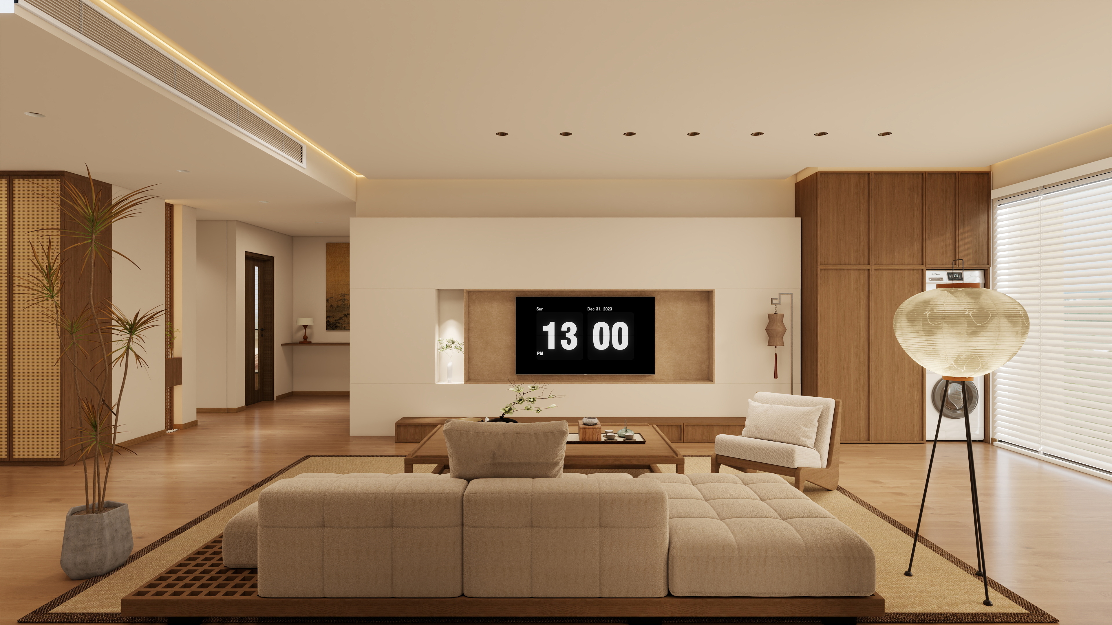 黄知人-禅境栖心 - 宋式极简美学空间营造方案装修效果图