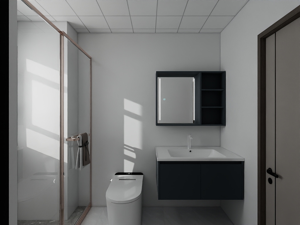 皓月映空千里明-外滩十里16-2403-装修设计方案