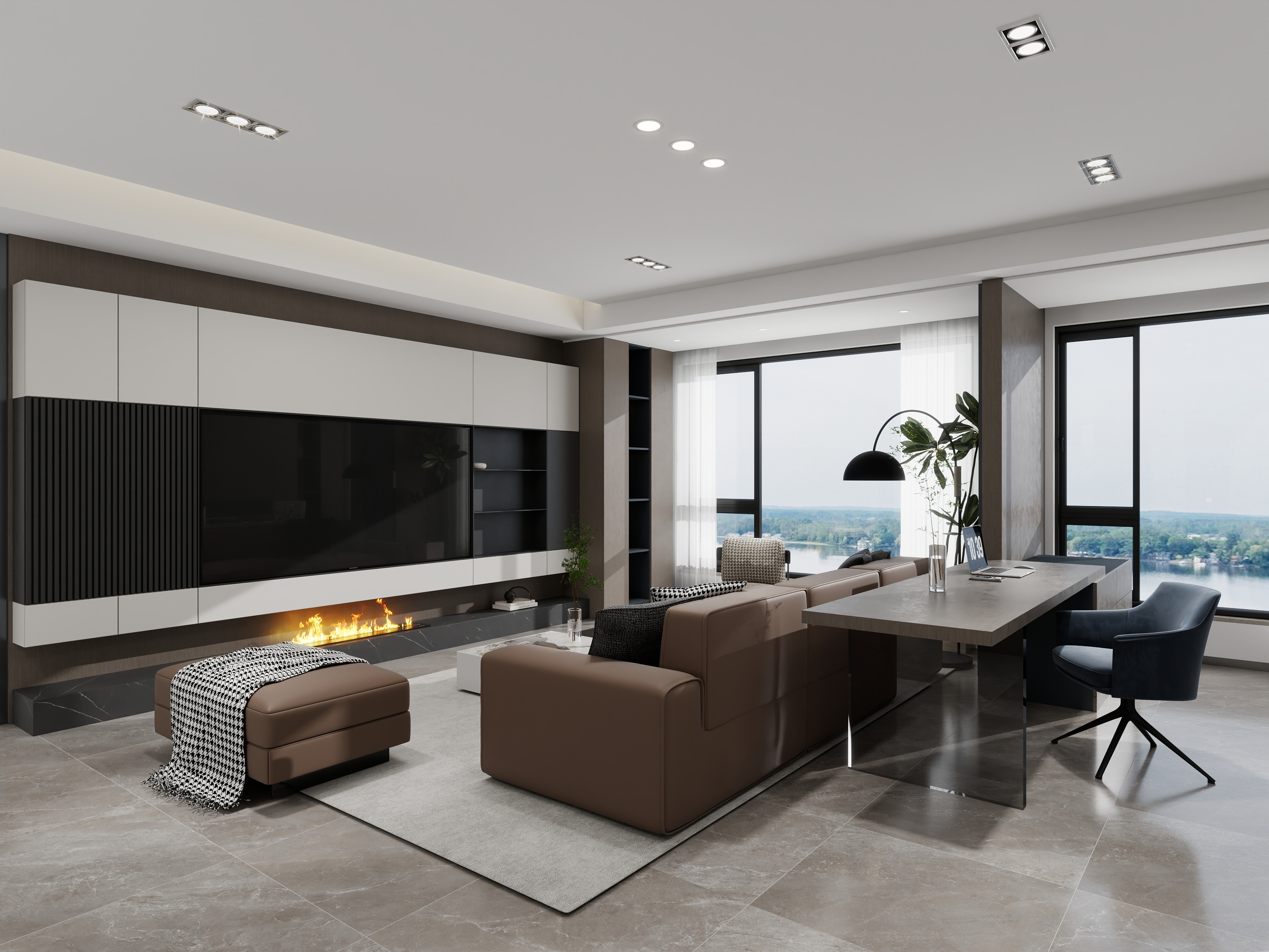 设计师杨杨yy-惠林溪景框架-装修设计方案