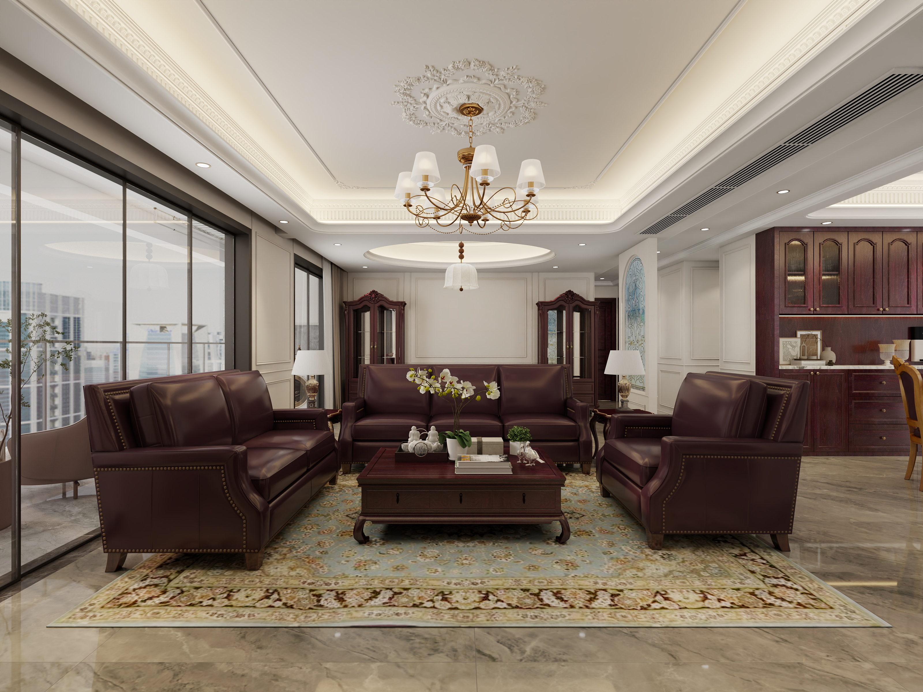 惠州装修找沫竹-梅州-奥园梅江天韵-威廉装修效果图