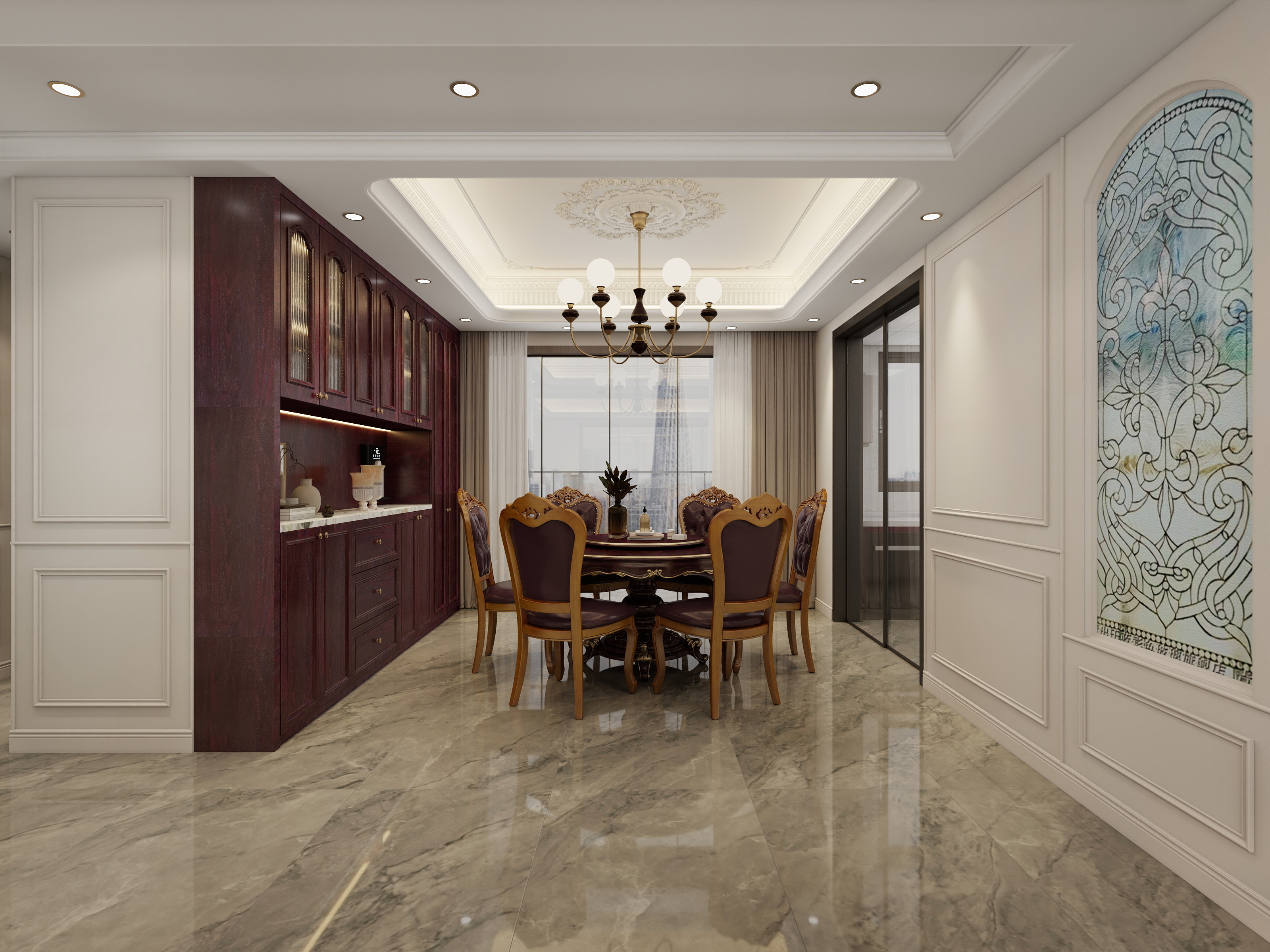 惠州装修找沫竹-梅州-奥园梅江天韵-威廉装修效果图