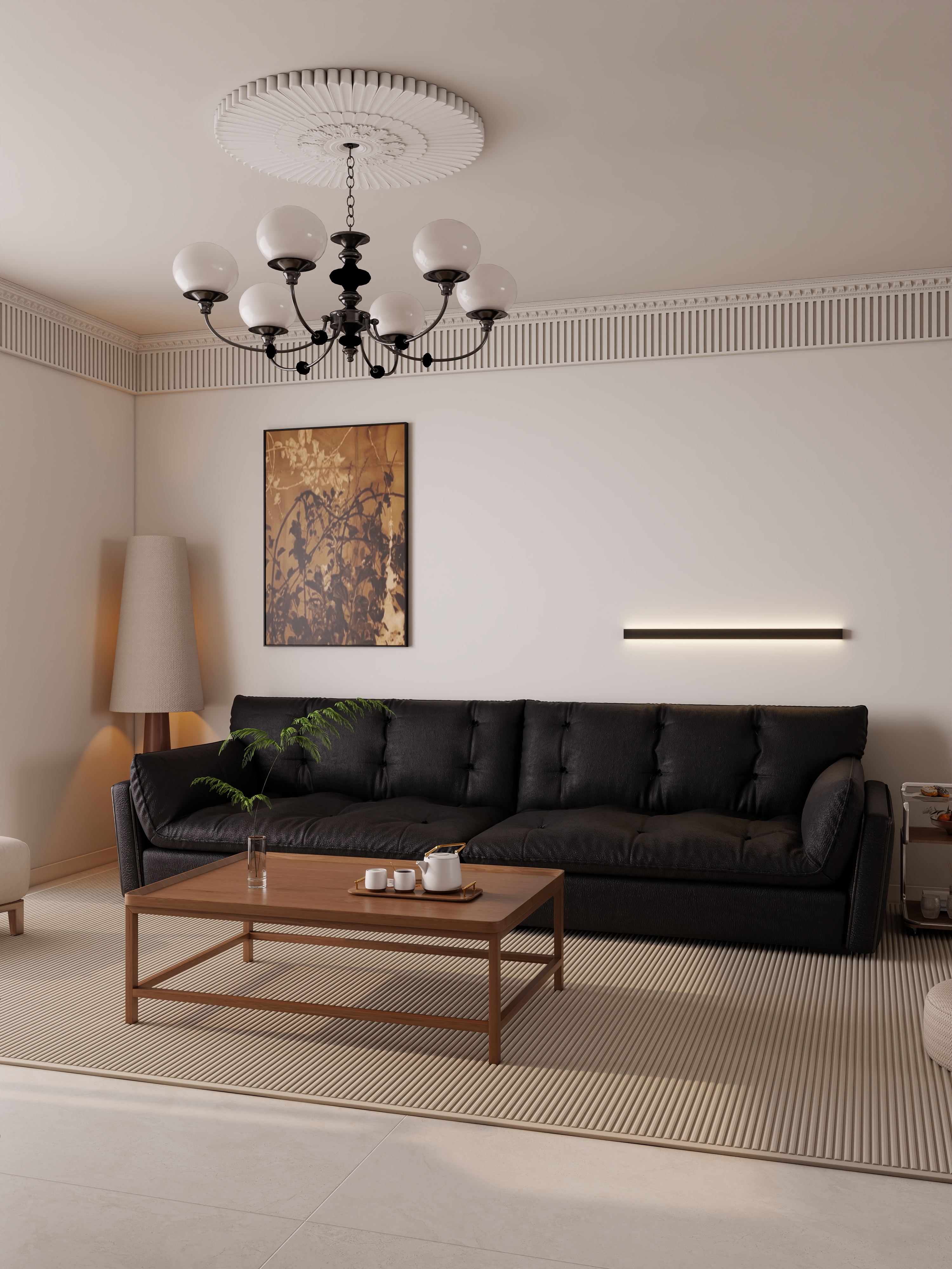 有点设计事务所-祥和花园164㎡装修效果图