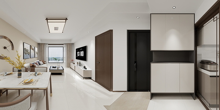 苏诚空间设计-明珠山庄-装修设计方案