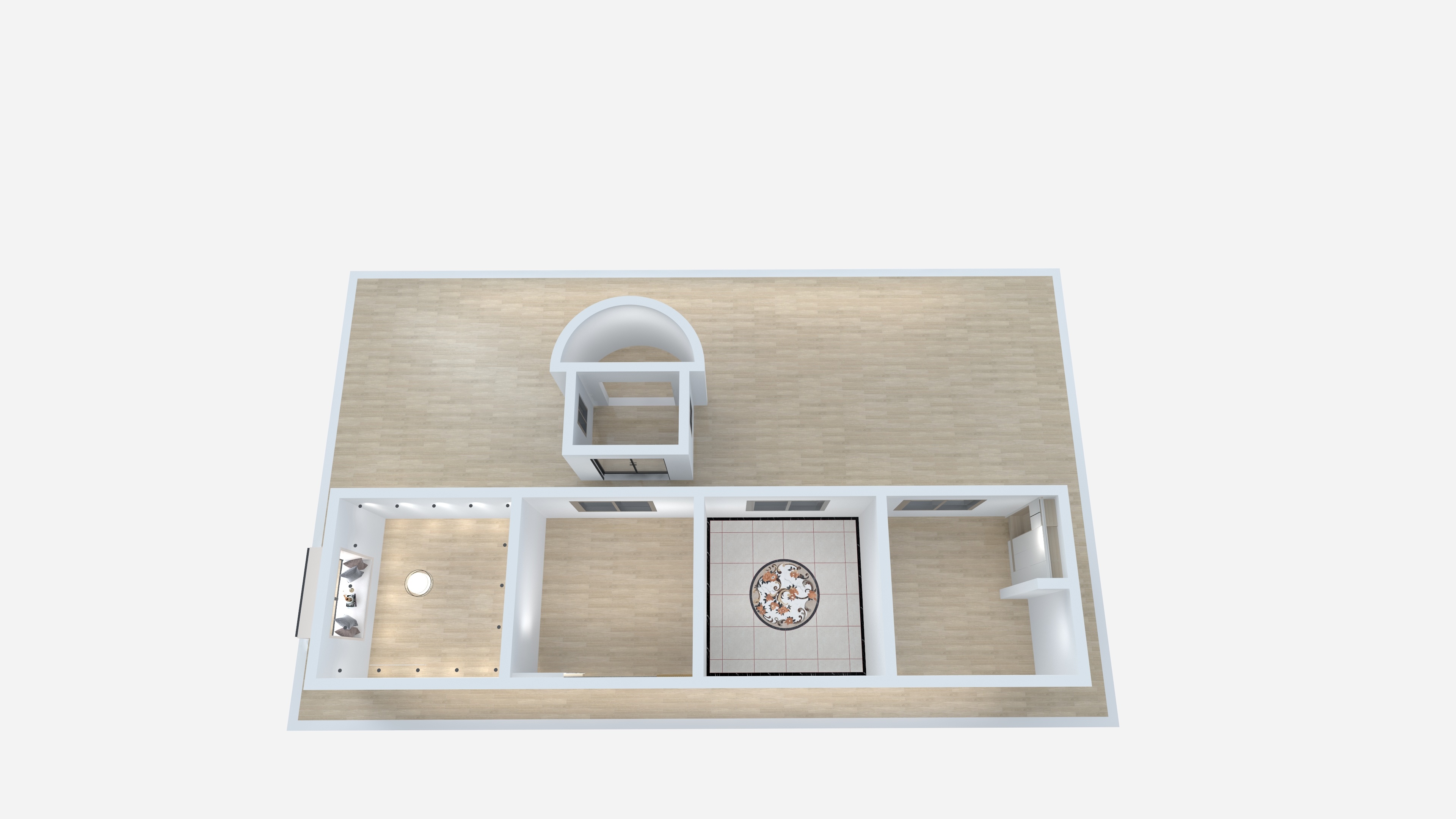 漫步林间fHVA-刘妮-中级实操考核-装修设计方案
