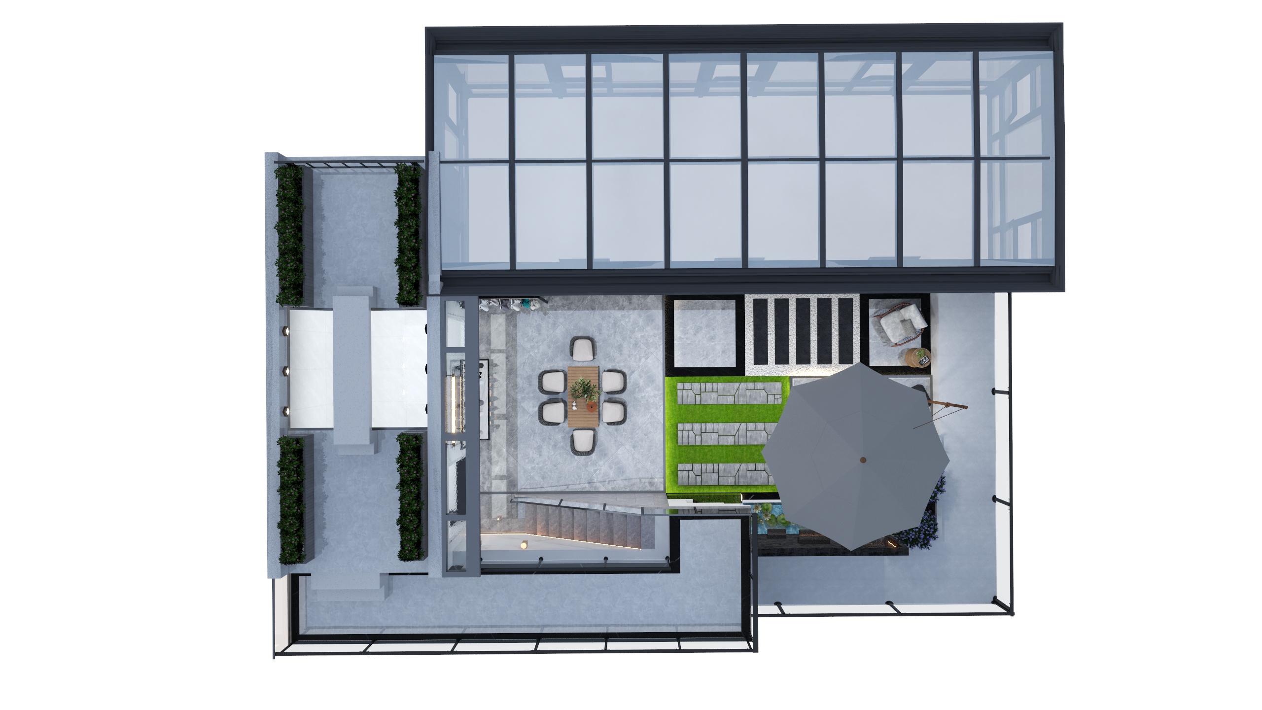 杨启宏-空中花园效果图-副本-装修设计方案