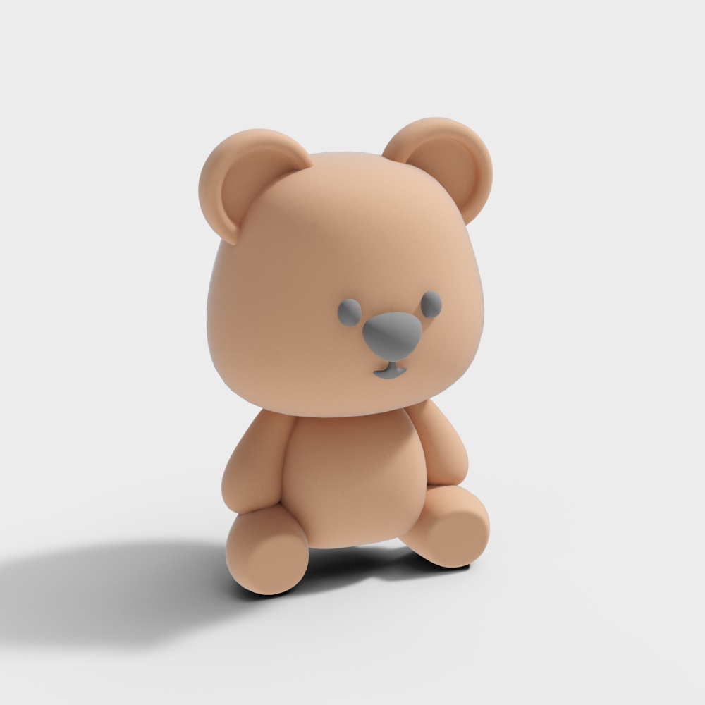 儿童玩具熊3D模型