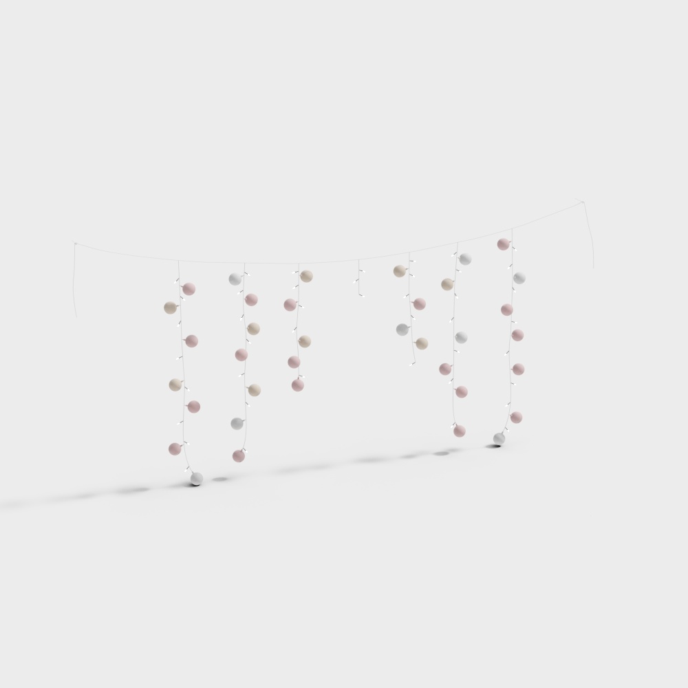 现代儿童装饰挂灯3D模型